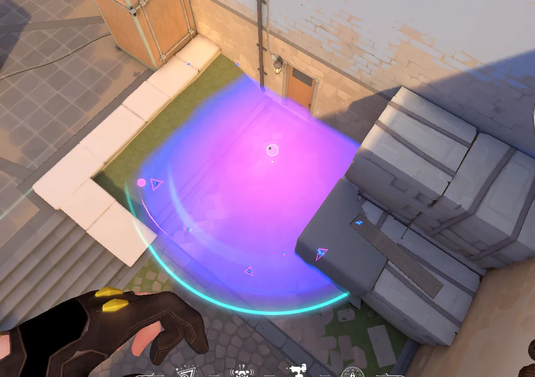 Killjoy Nanoswarm on Ascent Attack Site A — step 4 of 4: Result