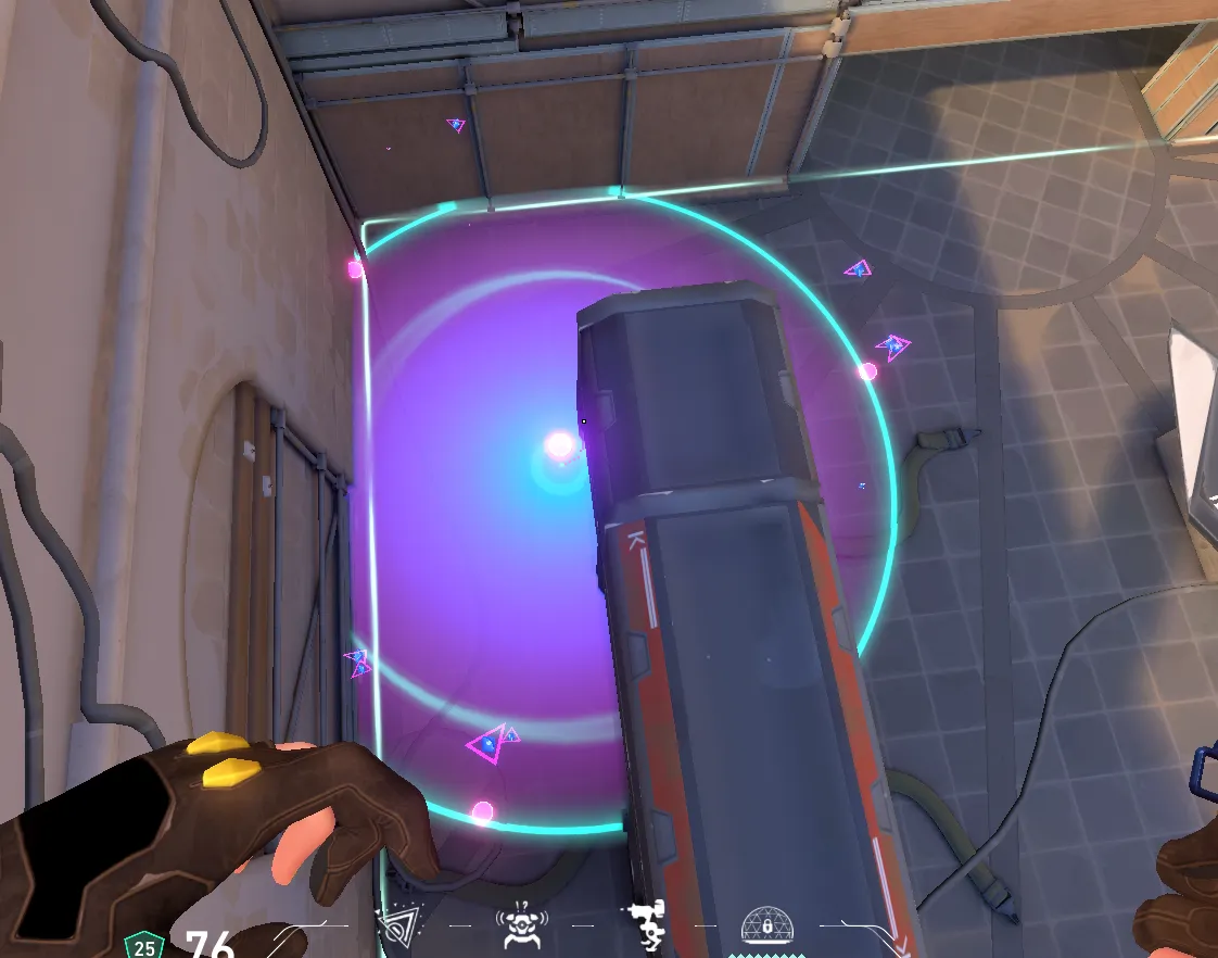 Killjoy Nanoswarm on Ascent Attack Site A — step 4 of 4: Result