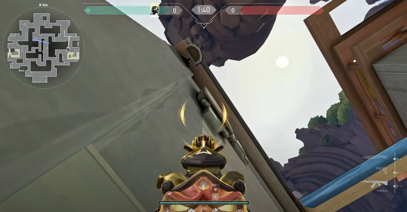 Viper Poison Cloud on Abyss Defense Site B — step 2 of 3: Aim — line up the shot
