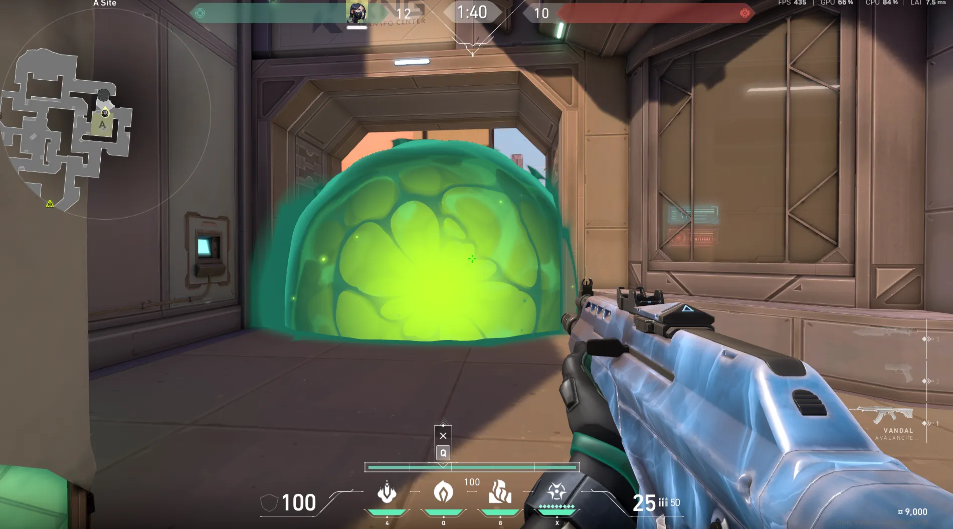 Viper Poison Cloud on Sunset Attack Site A — step 3 of 3: Result