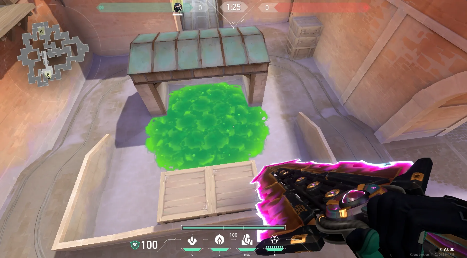 Viper Snake Bite on Corrode Attack Site B — step 5 of 5: Result