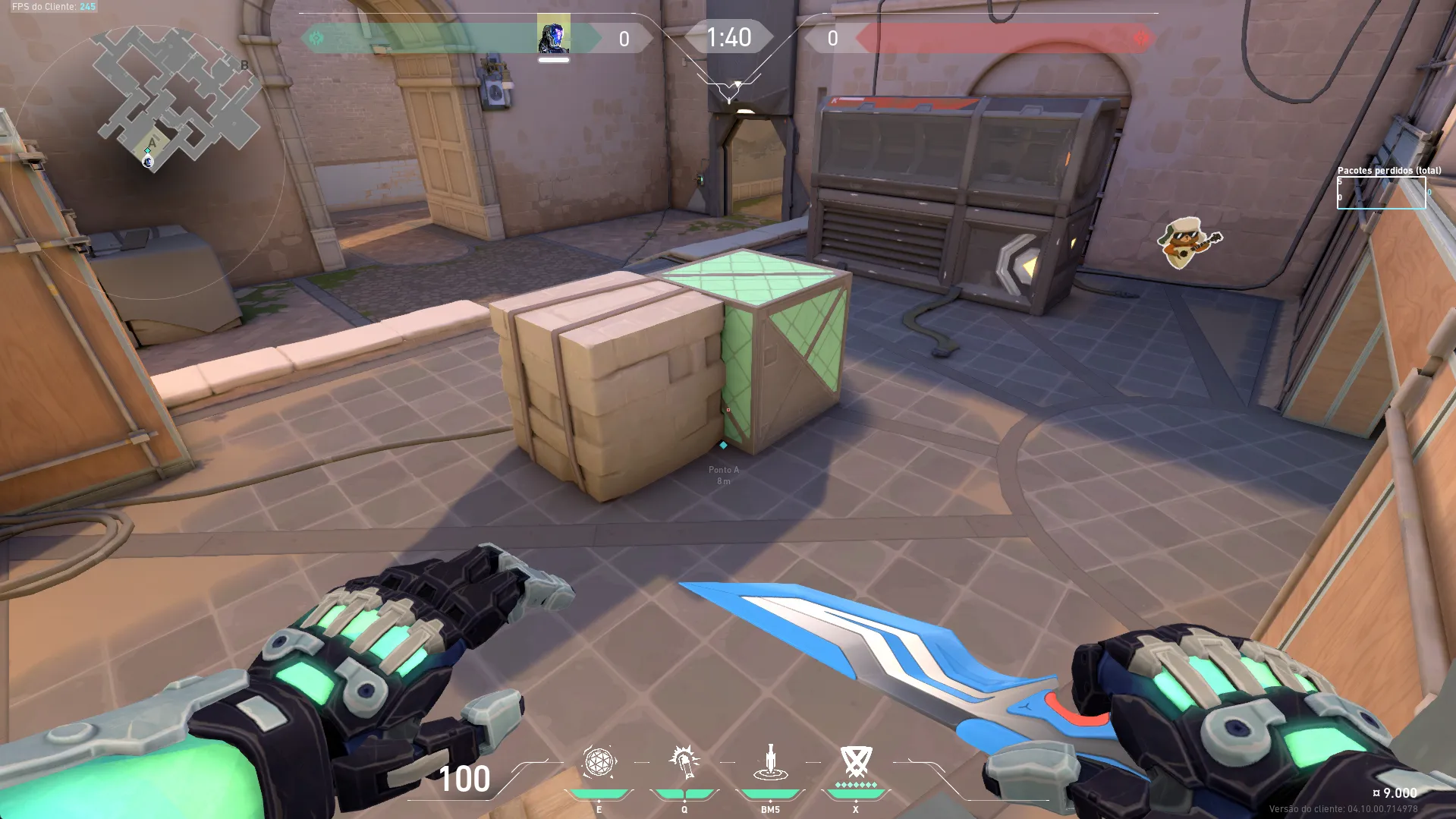 KAY/O Frag_Ment on Ascent Defense Site A — step 1 of 4: Position — where to stand