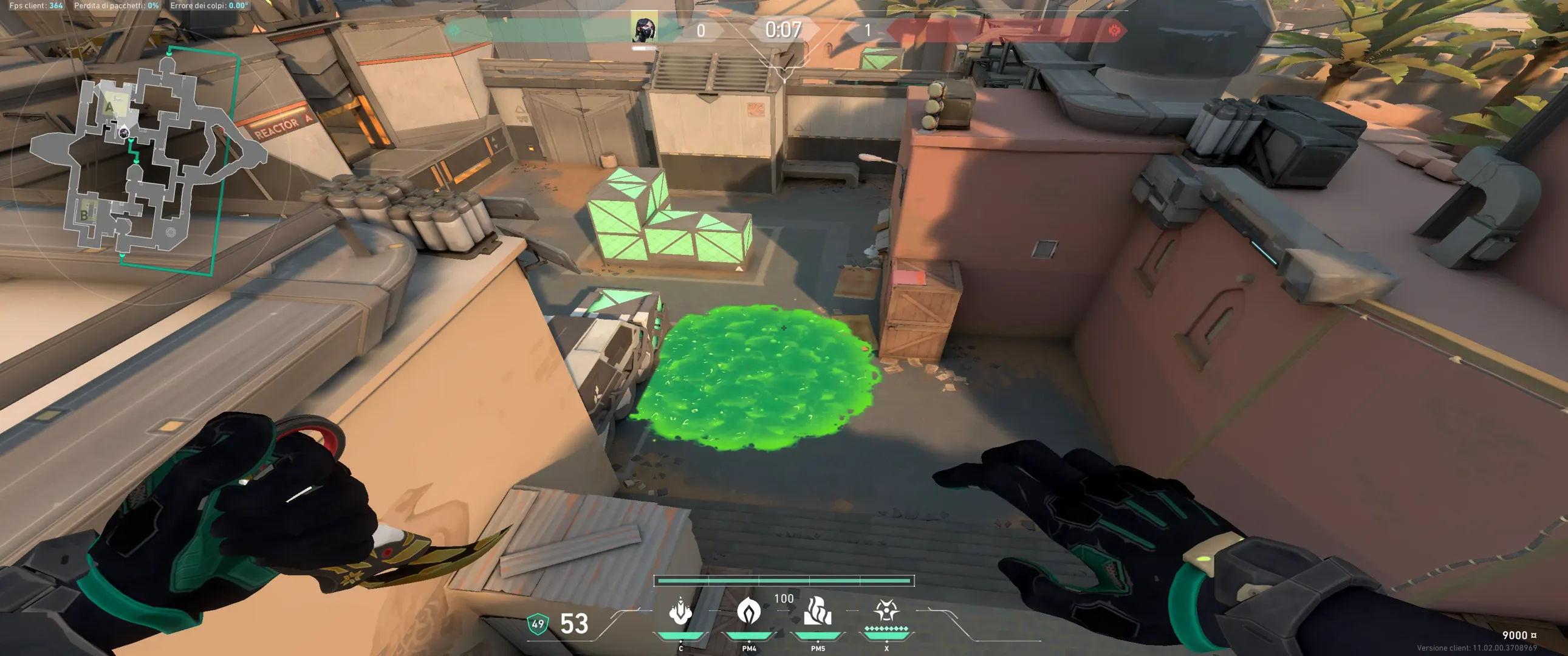Viper Snake Bite on Bind Defense Site A — step 3 of 3: Result