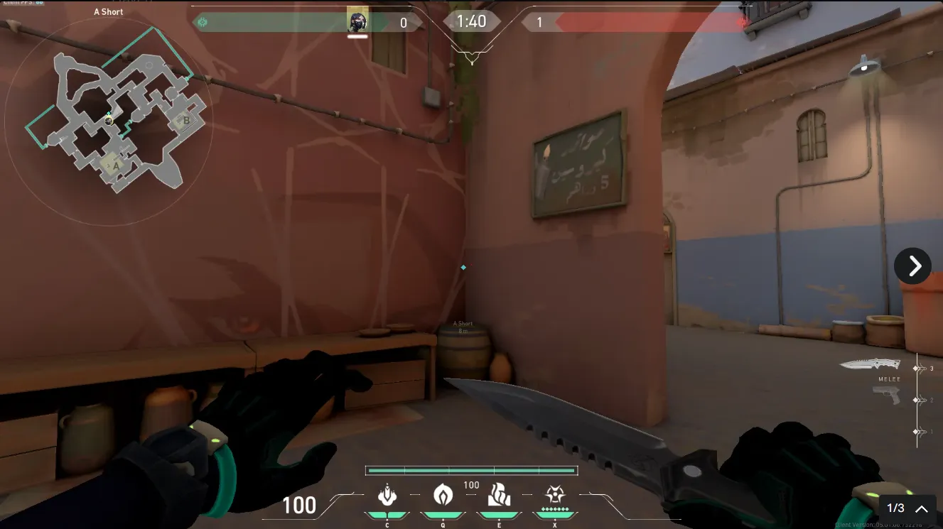 Viper Snake Bite on Bind Attack Site A — step 1 of 3: Position — where to stand