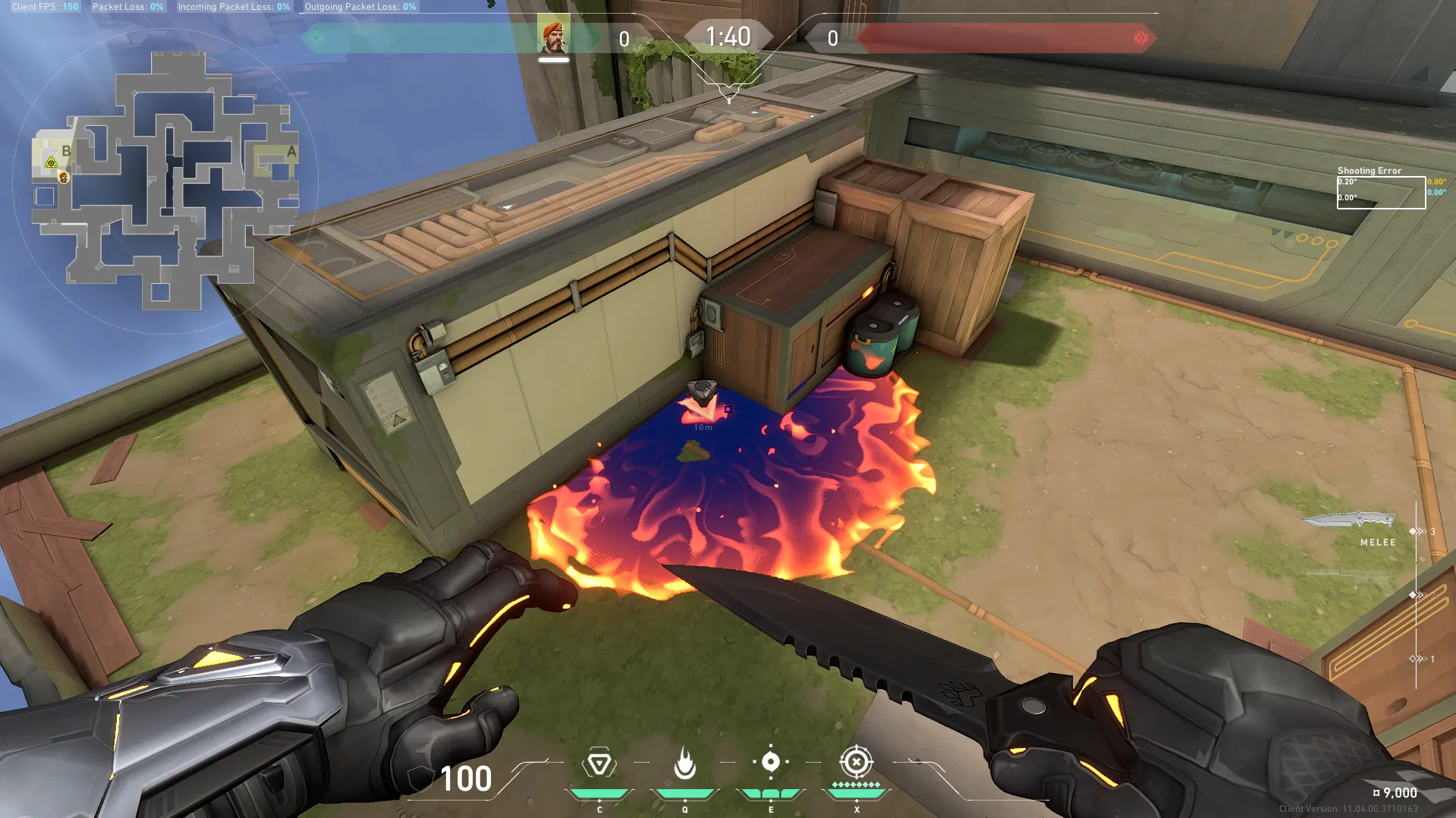 Brimstone Incendiary on Abyss Attack Site B — step 3 of 3: Result