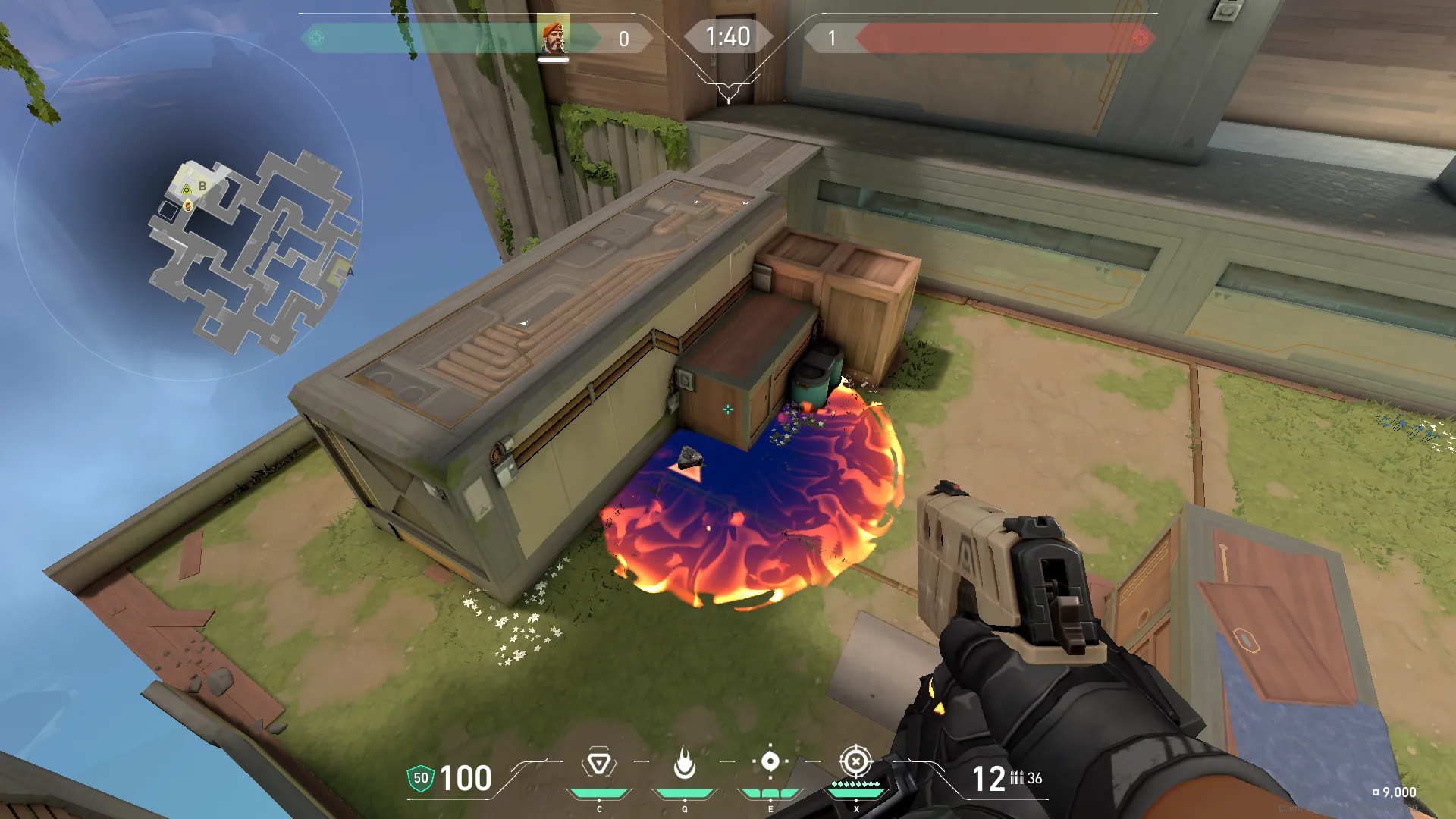 Brimstone Incendiary on Abyss Attack Site B — step 3 of 3: Result