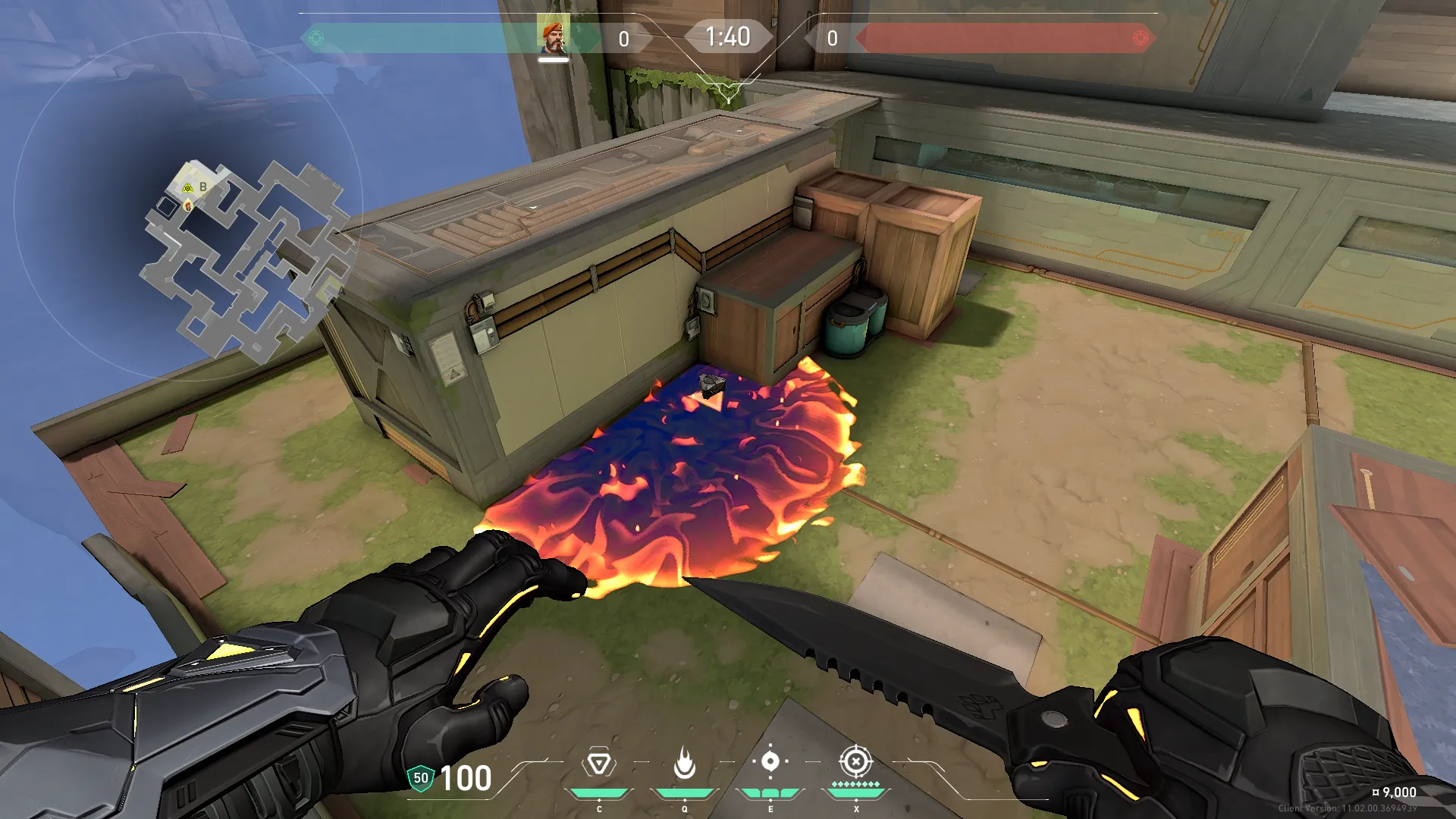 Brimstone Incendiary on Abyss Attack Site B — step 3 of 3: Result