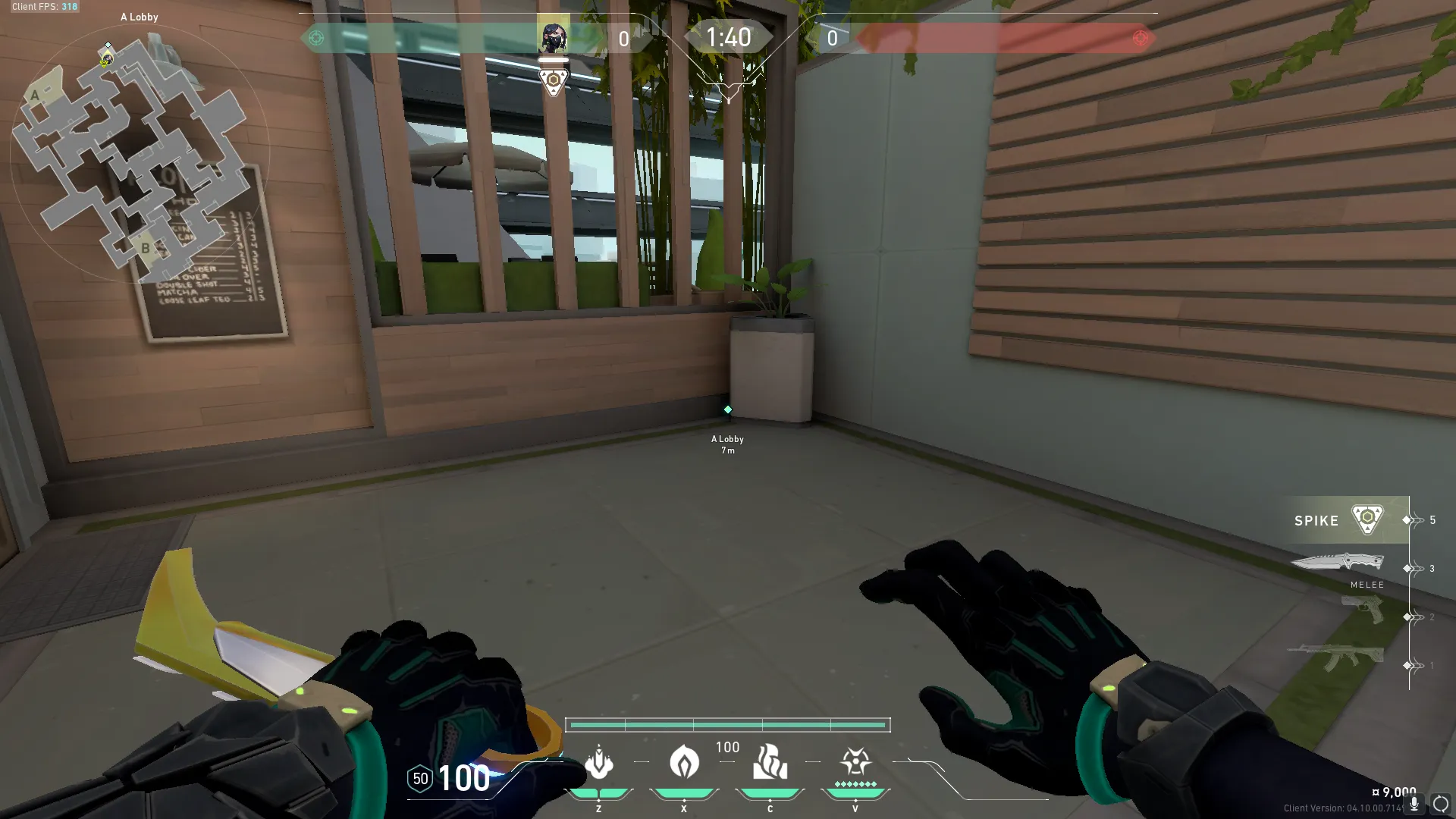 Viper Snake Bite on Split Attack Site A — step 1 of 3: Position — where to stand