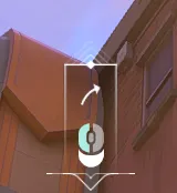 Brimstone Incendiary on Sunset Attack Site B — step 3 of 4: Aim — line up the shot