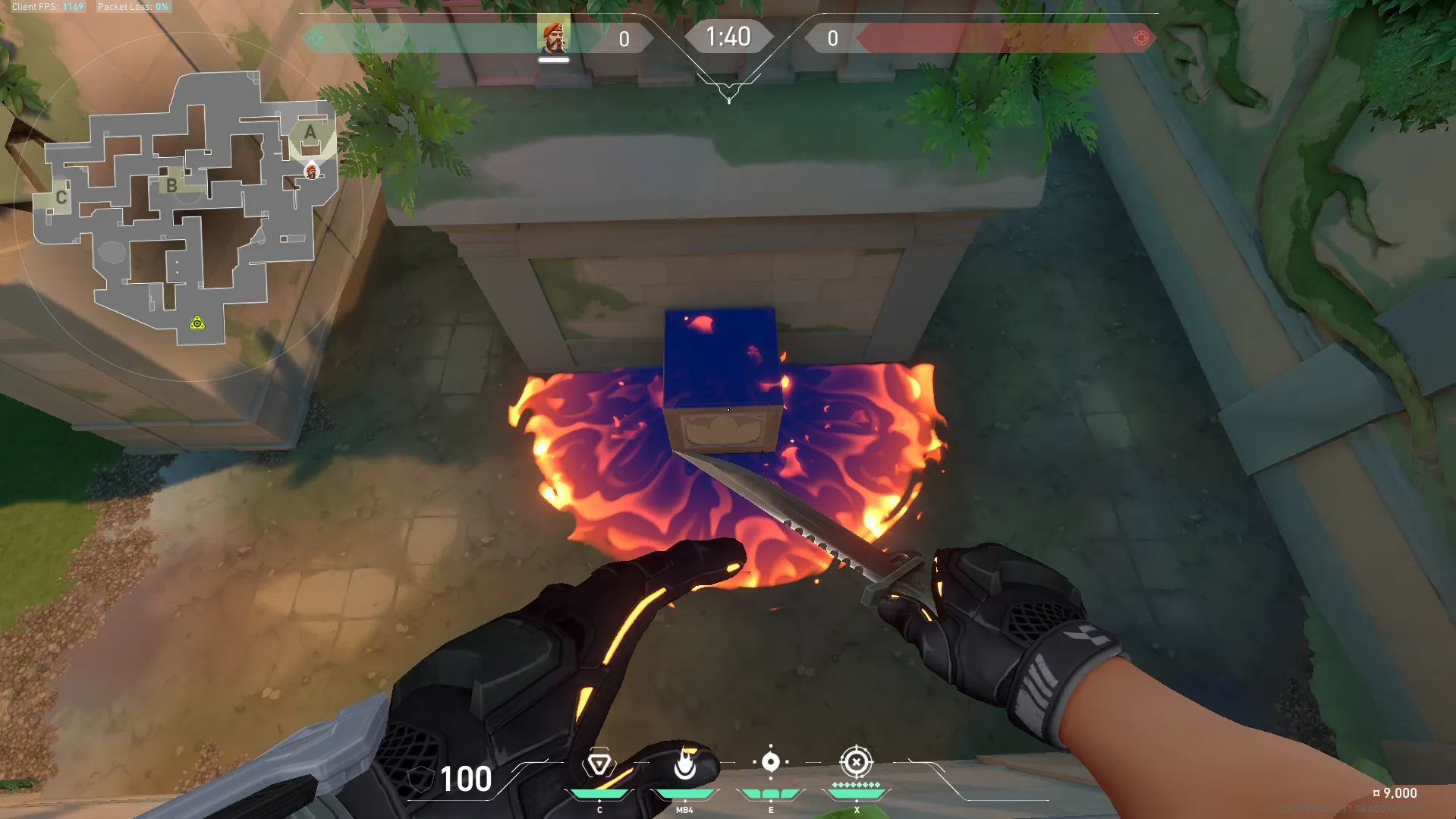 Brimstone Incendiary on Lotus Attack Site A — step 3 of 3: Result