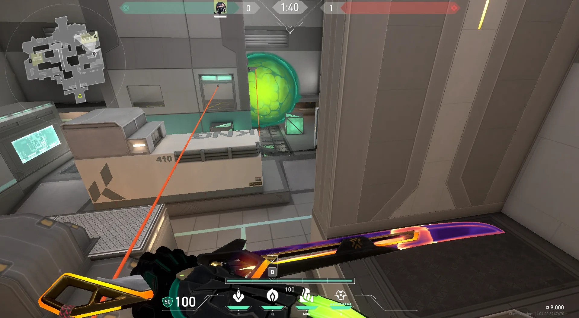 Viper Poison Cloud on Icebox Attack Site A — step 5 of 5: Result