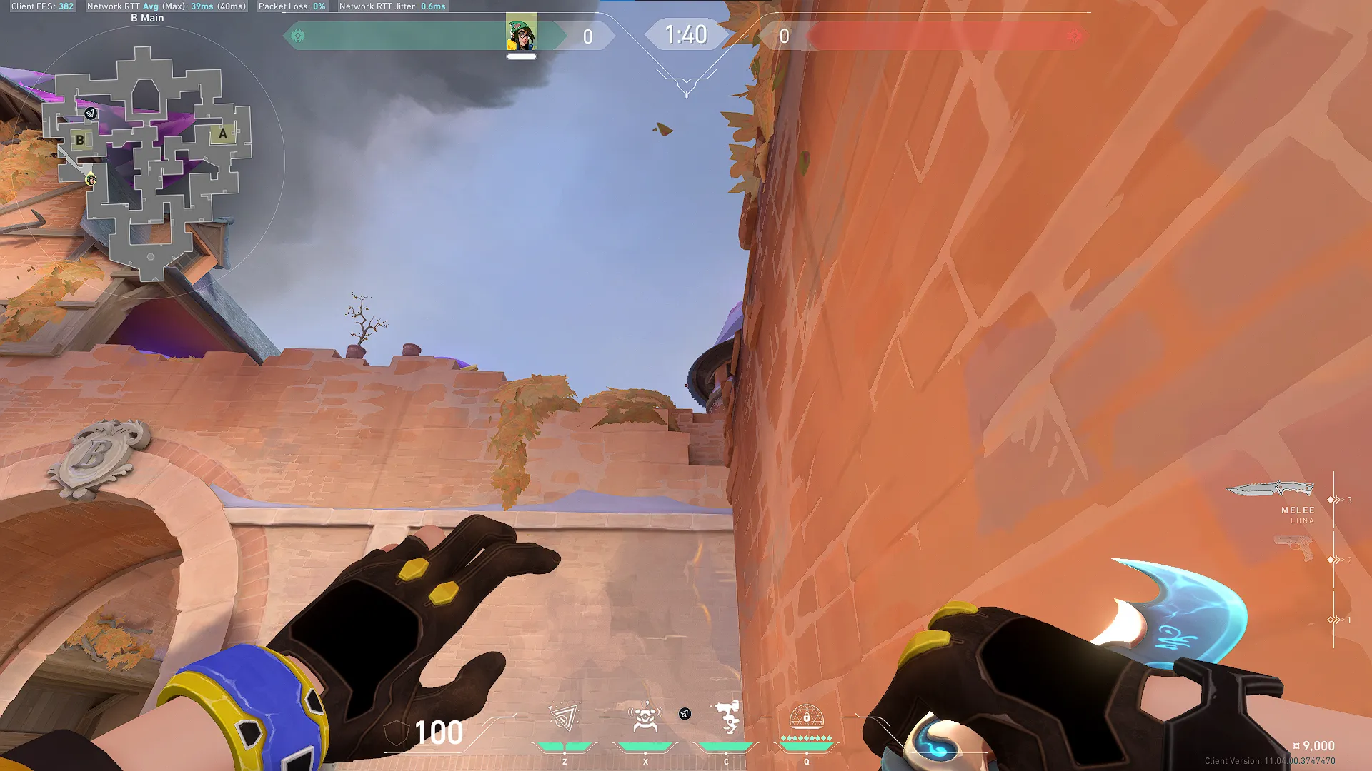 Killjoy Nanoswarm on Corrode Attack Site B — step 2 of 3: Aim — line up the shot