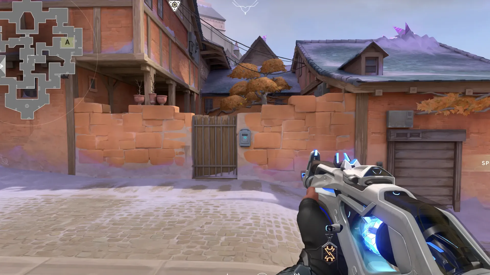 B Main to B Backsite (double Shock Dart) — Sova lineup on Corrode