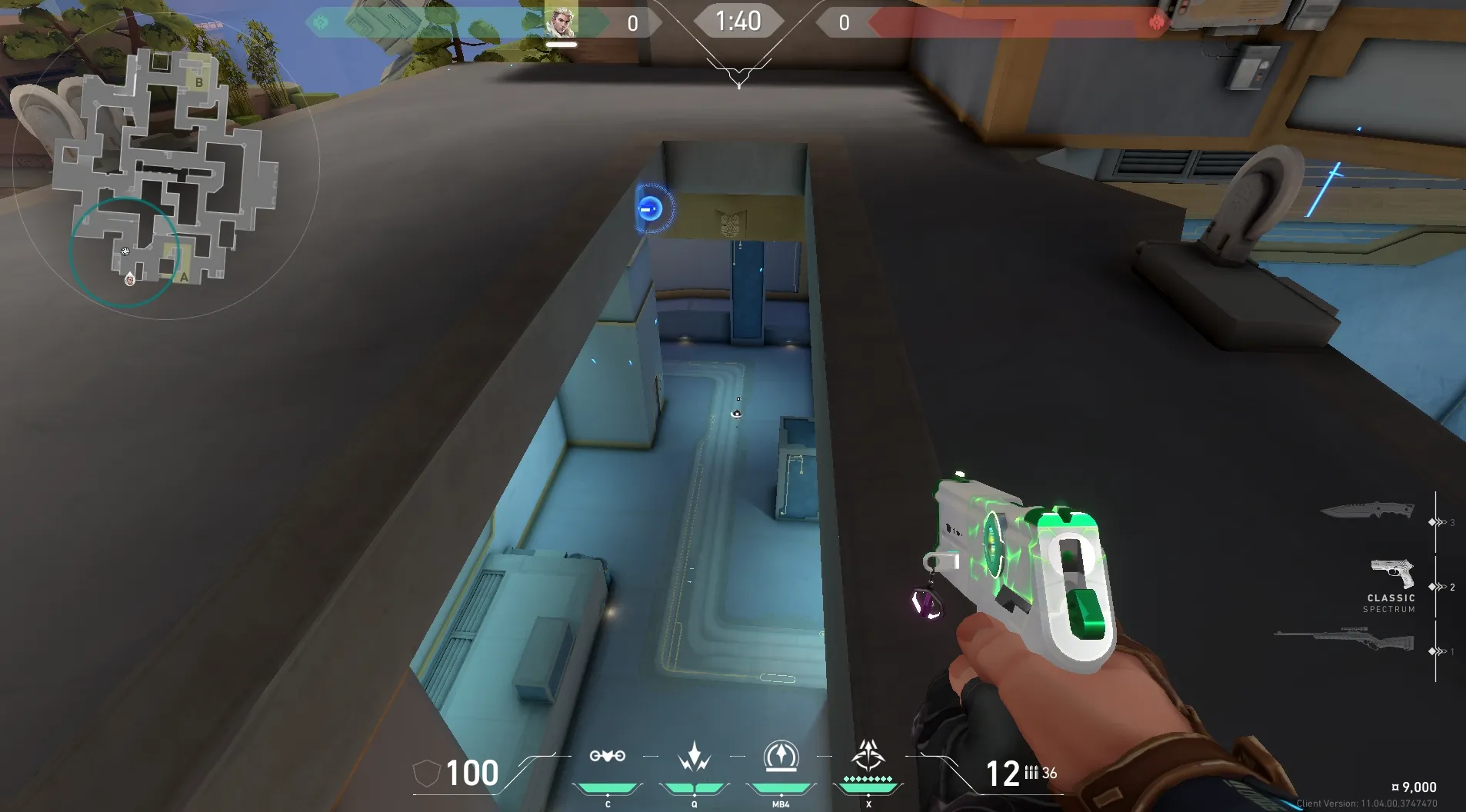 Sova Recon Bolt on Abyss Defense Site A — step 5 of 5: Result