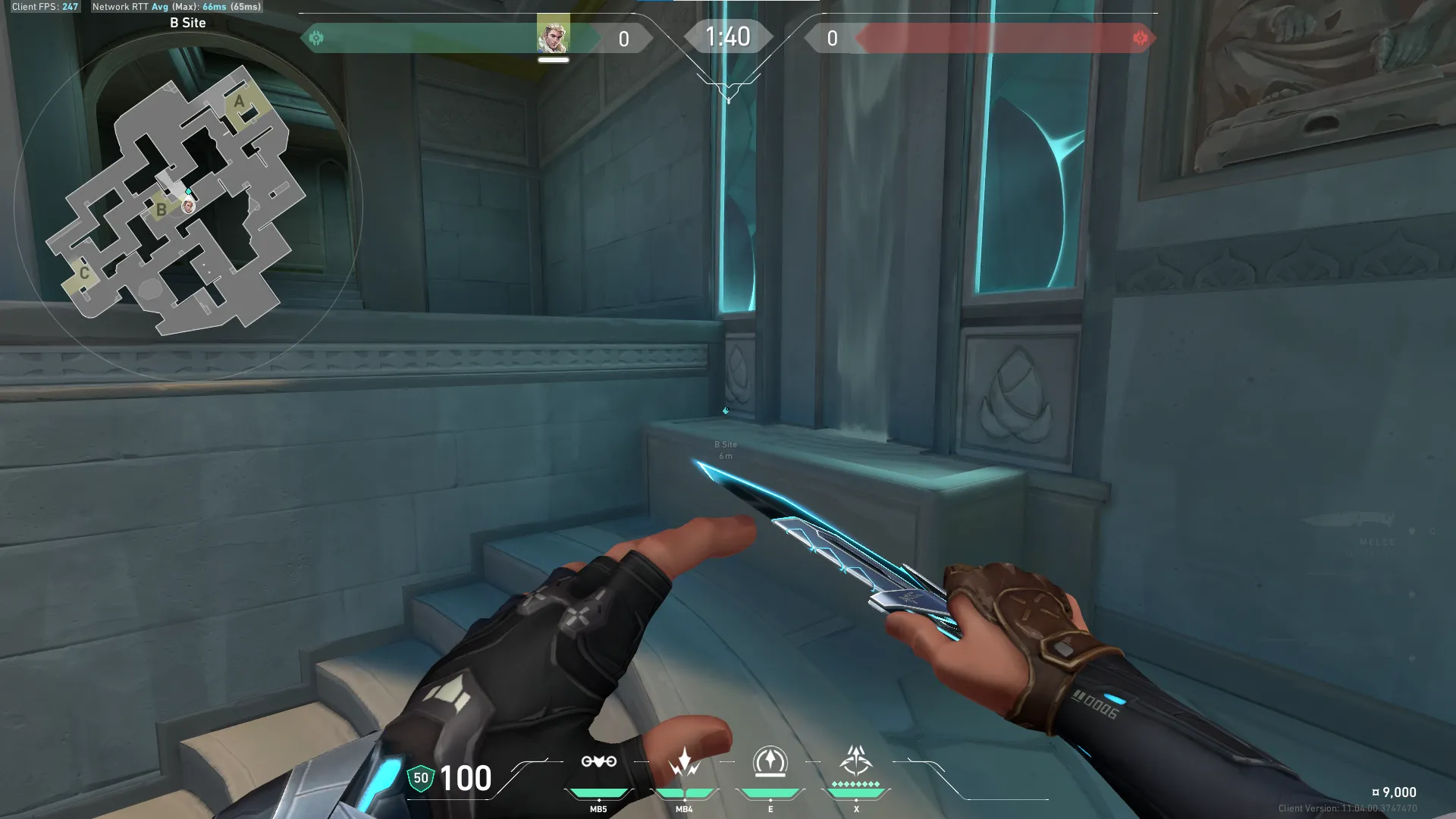 A Main Easy Wallbang Recon From A Link — Sova lineup on Lotus