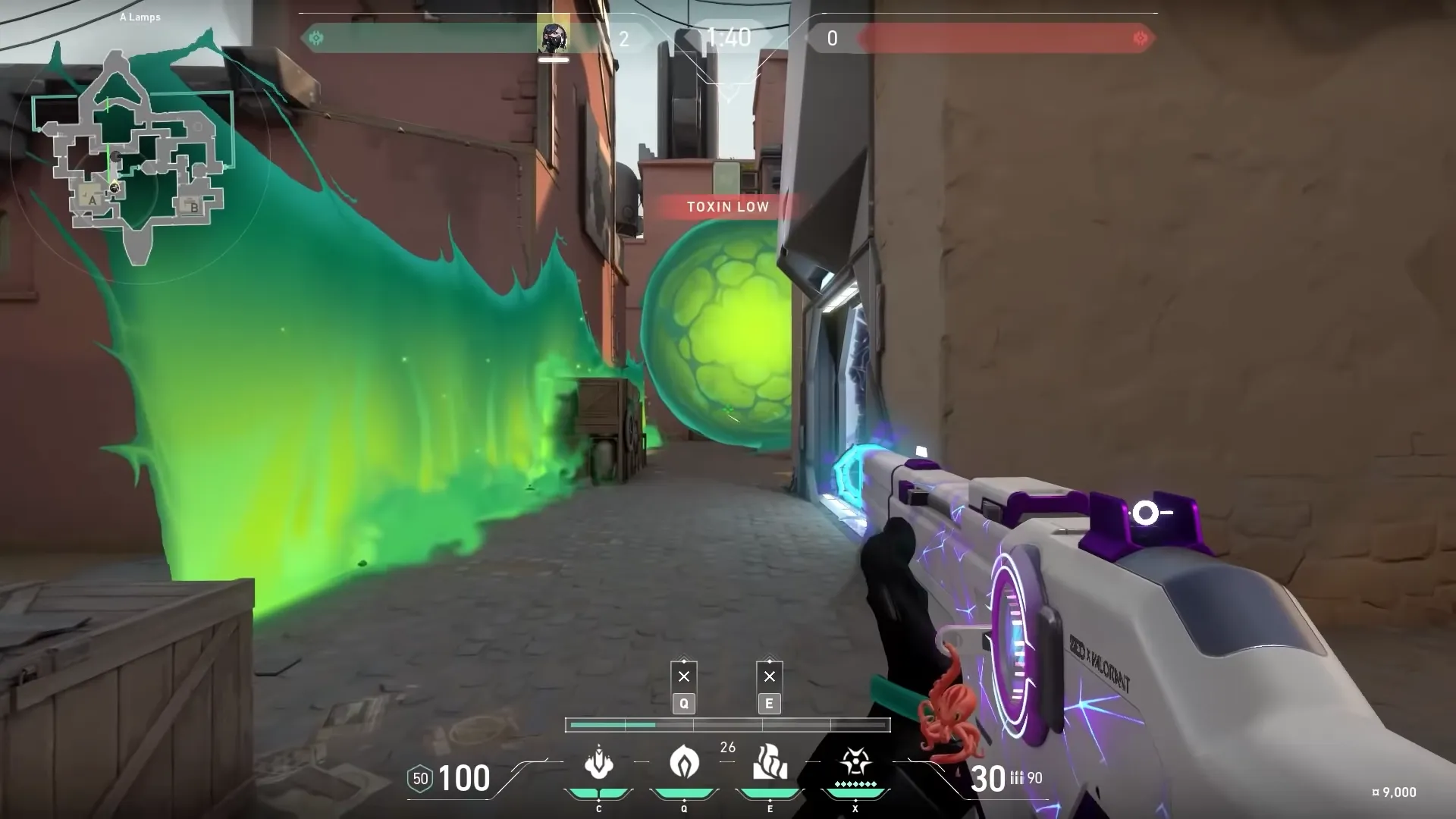 Viper Poison Cloud on Bind Defense Site A — step 3 of 3: Result