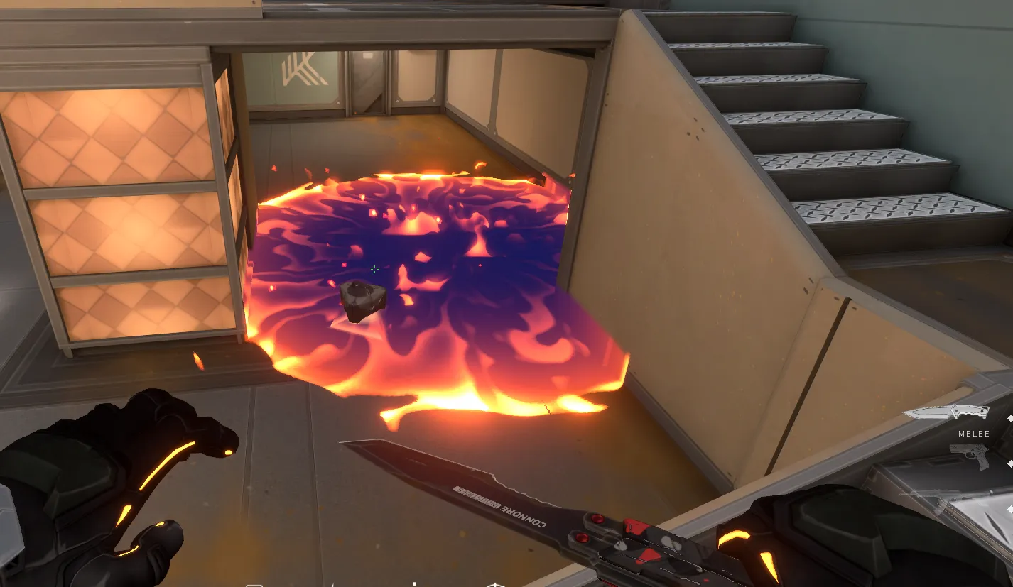 Brimstone Incendiary on Fracture Attack Site A — step 3 of 3: Result