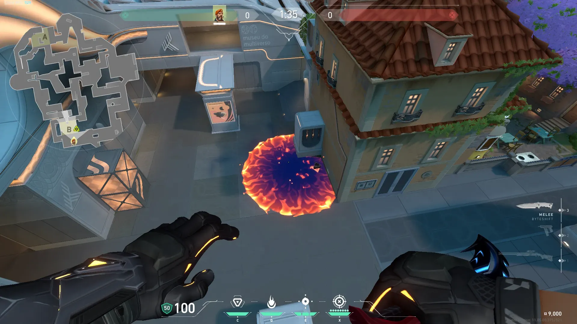 Brimstone Incendiary on Pearl Attack Site B — step 3 of 3: Result