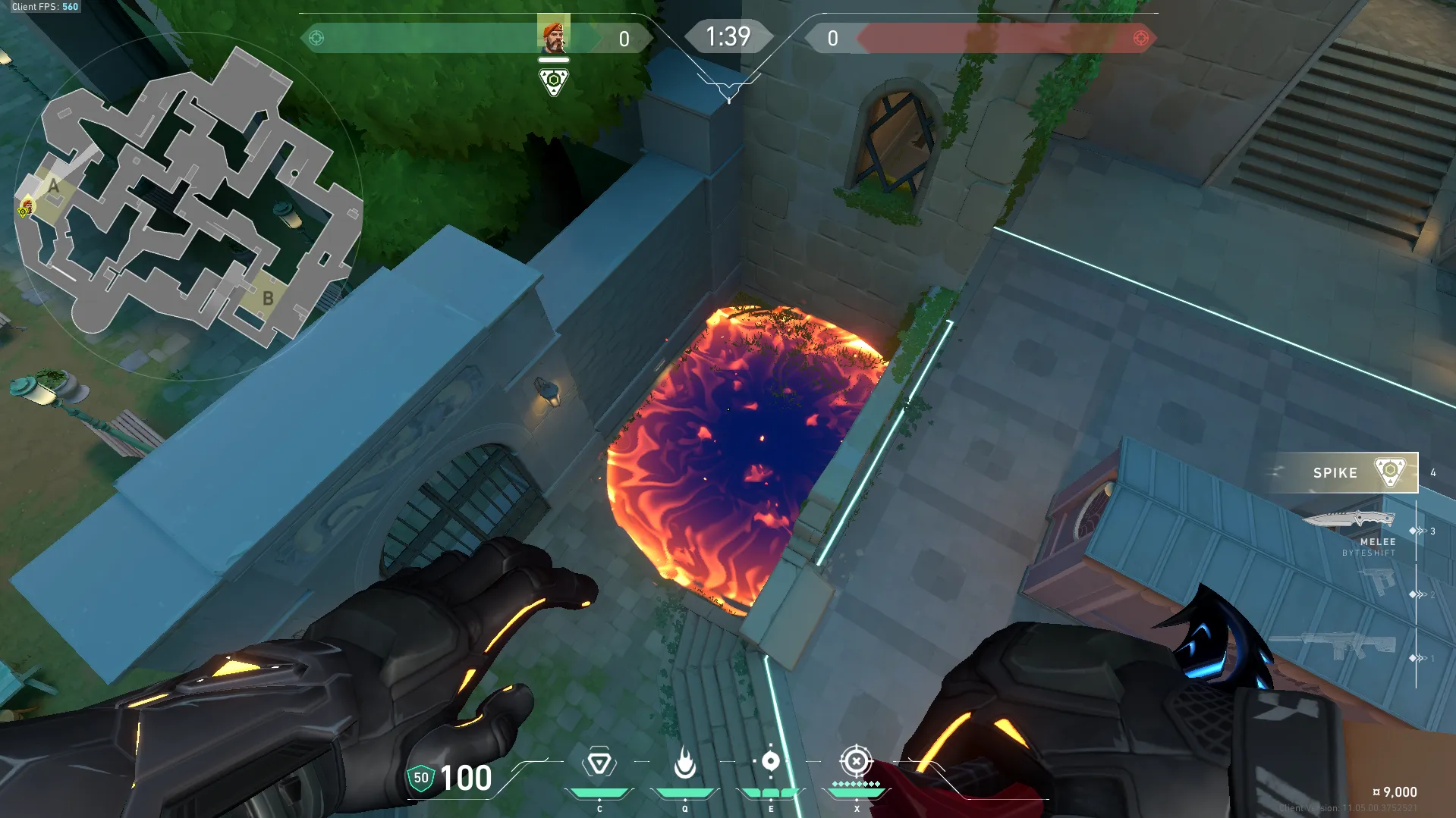 Brimstone Incendiary on Pearl Attack Site A — step 3 of 3: Result