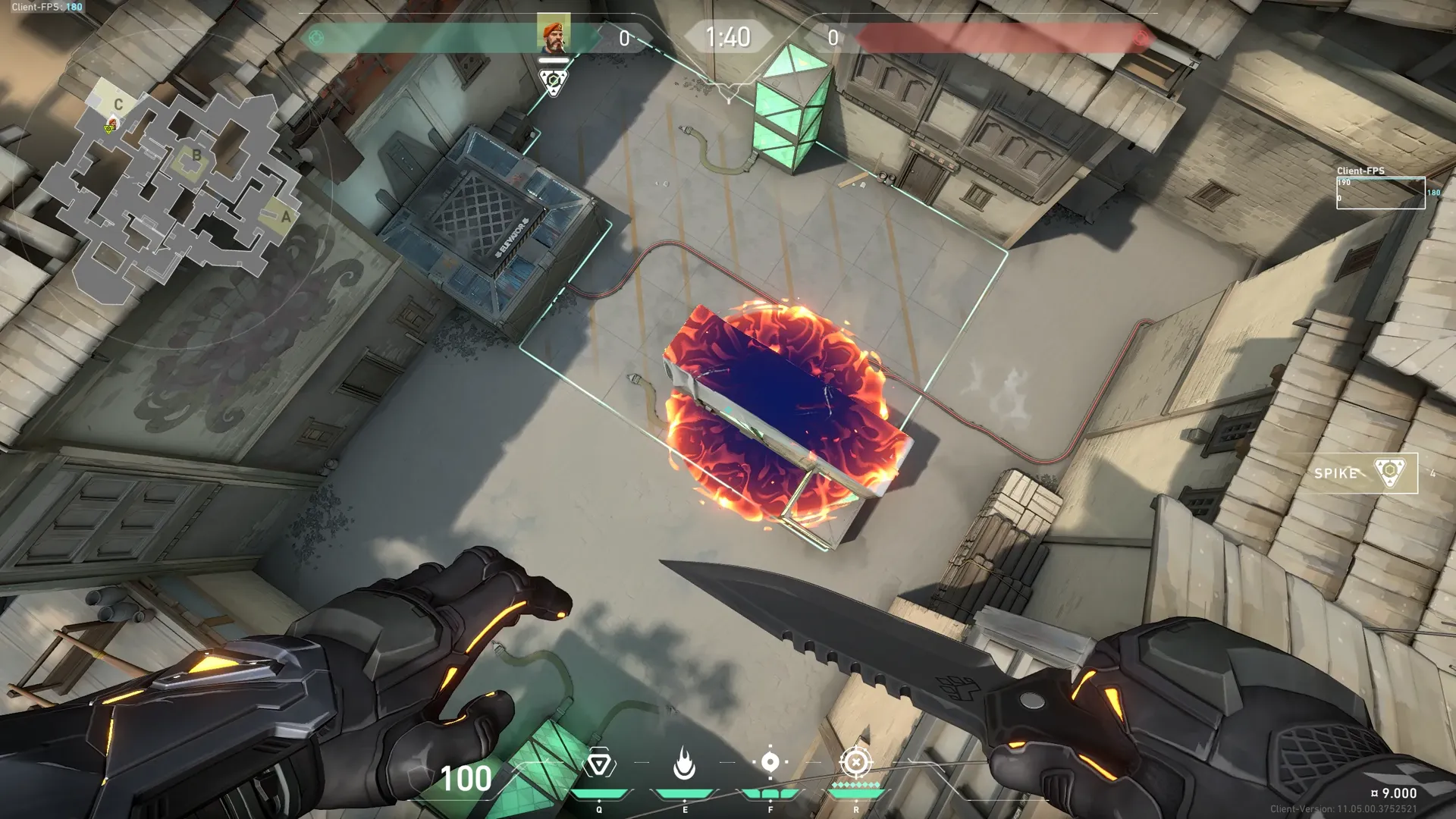 Brimstone Incendiary on Haven Attack Site C — step 3 of 3: Result