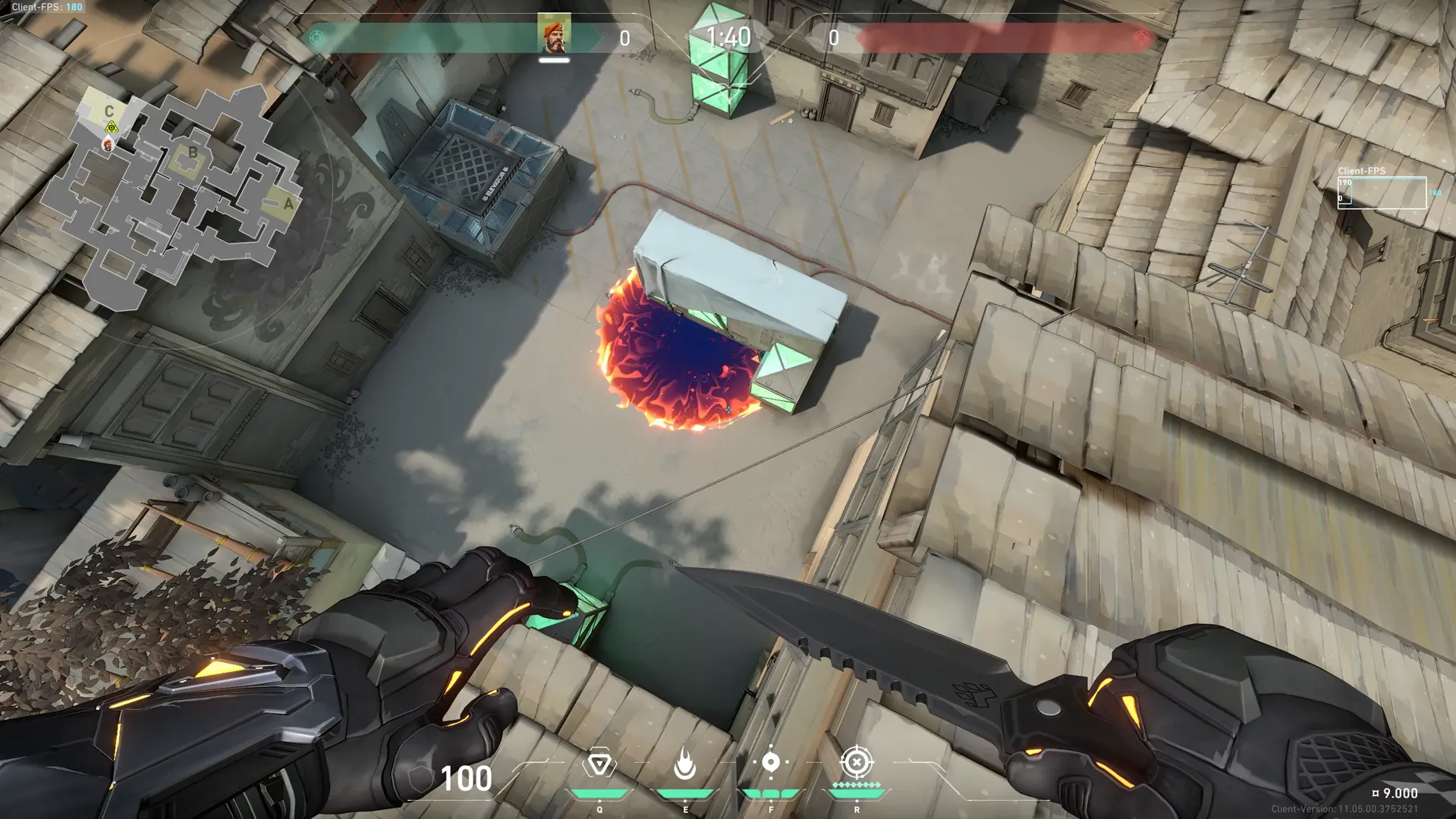 Brimstone Incendiary on Haven Attack Site C — step 3 of 3: Result