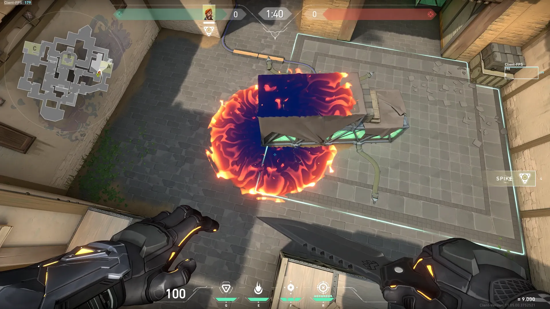 Brimstone Incendiary on Haven Attack Site A — step 3 of 3: Result