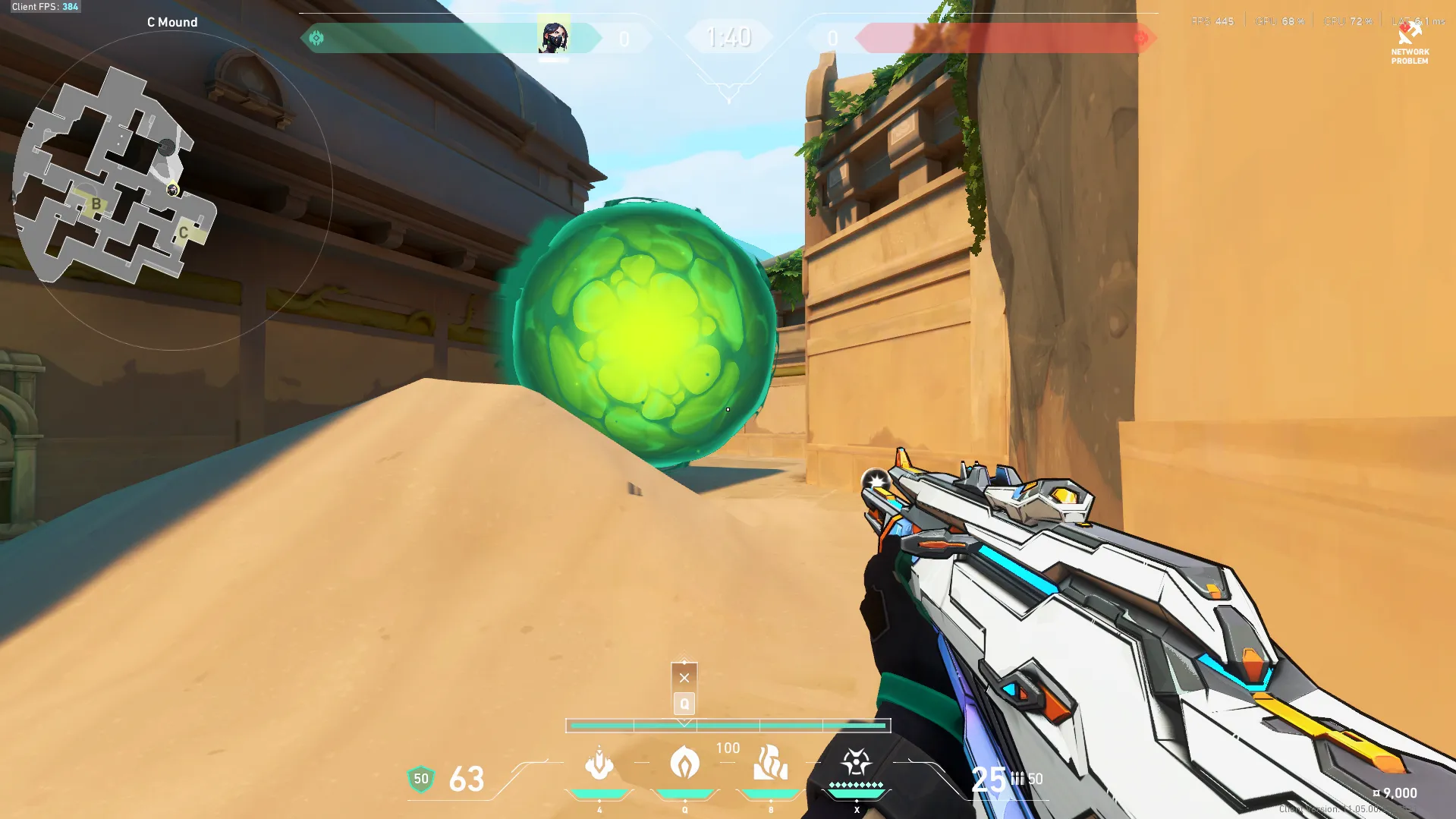 Viper Poison Cloud on Lotus Defense Site C — step 4 of 4: Result