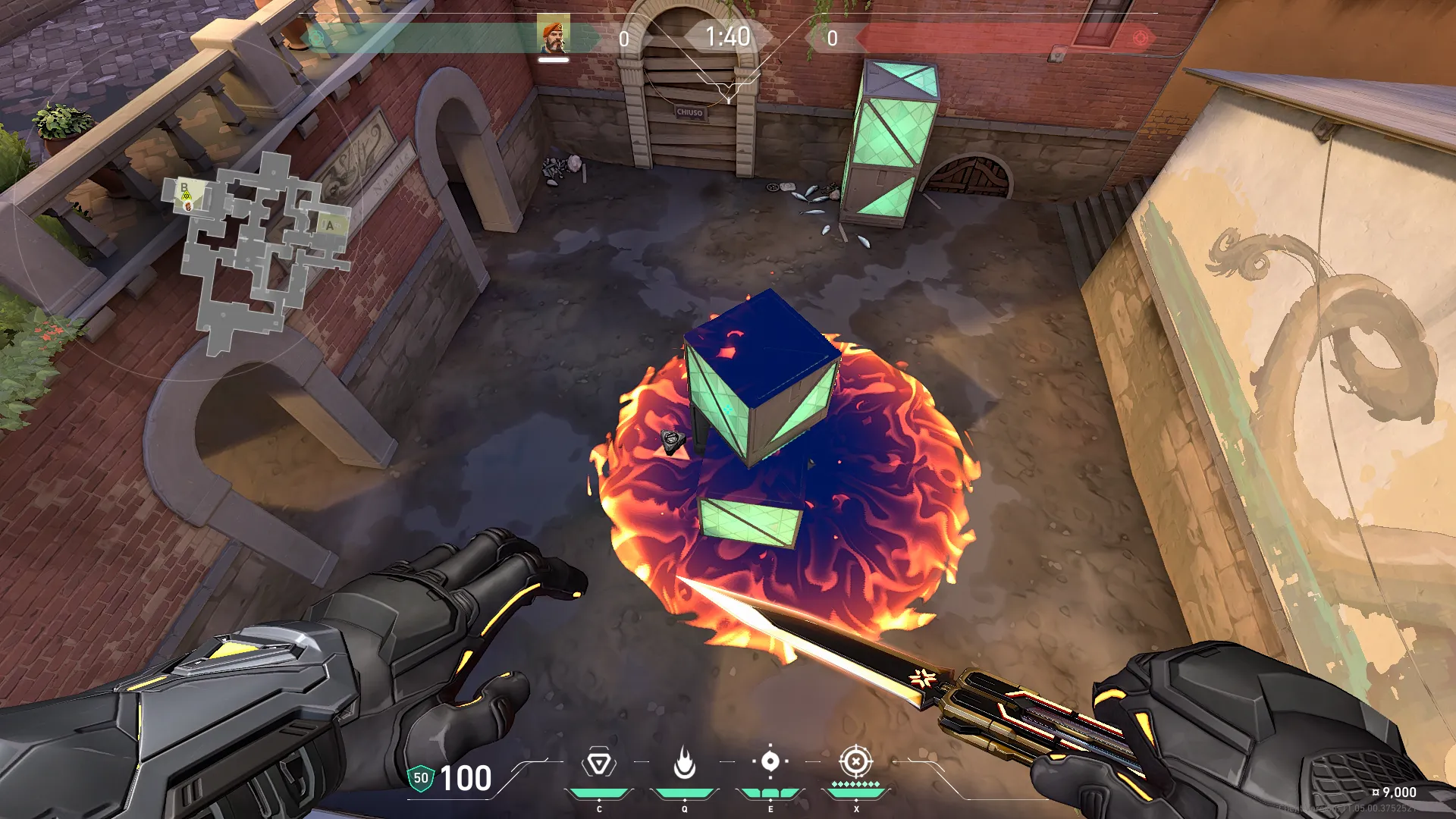 Brimstone Incendiary on Ascent Attack Site B — step 3 of 3: Result