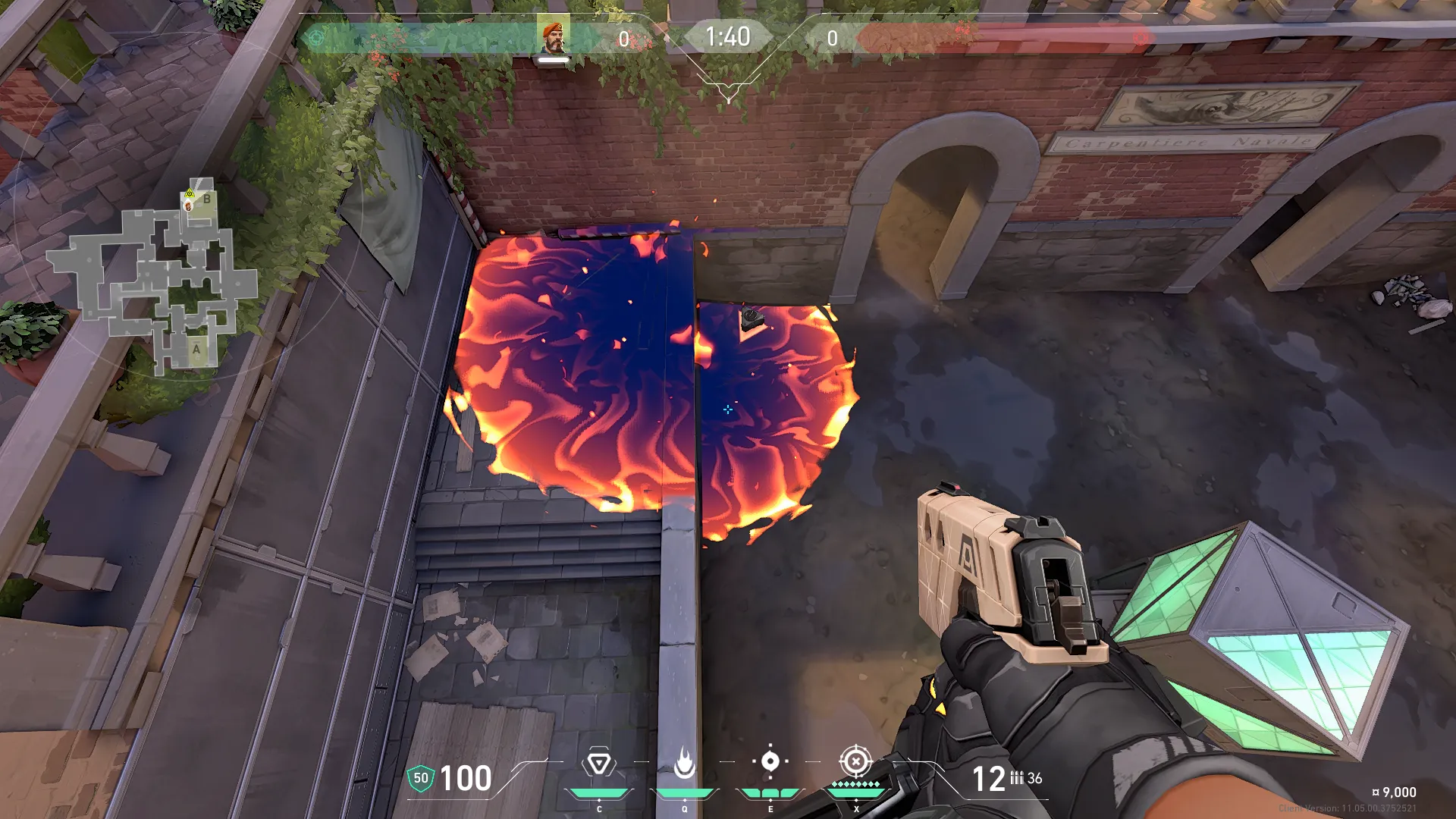Brimstone Incendiary on Ascent Attack Site B — step 3 of 3: Result
