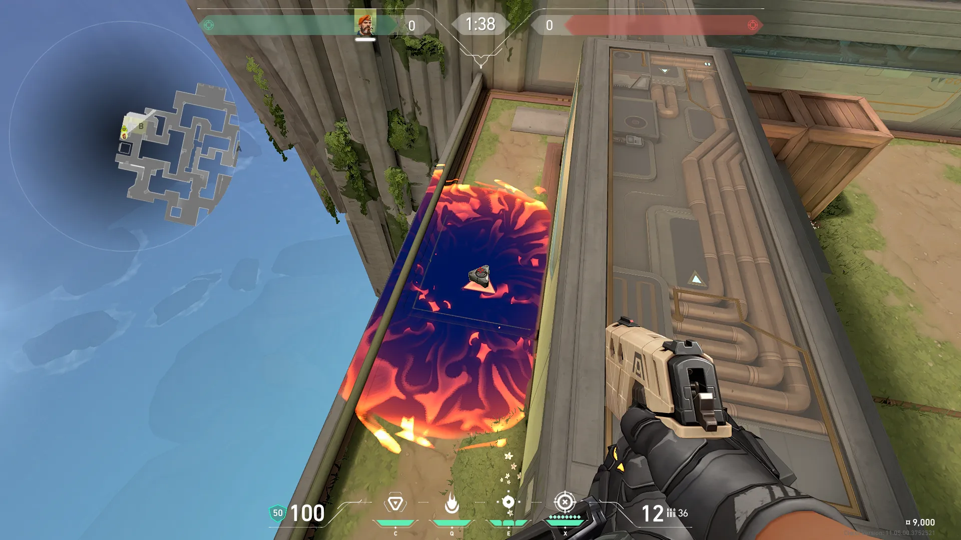 Brimstone Incendiary on Abyss Attack Site B — step 3 of 3: Result
