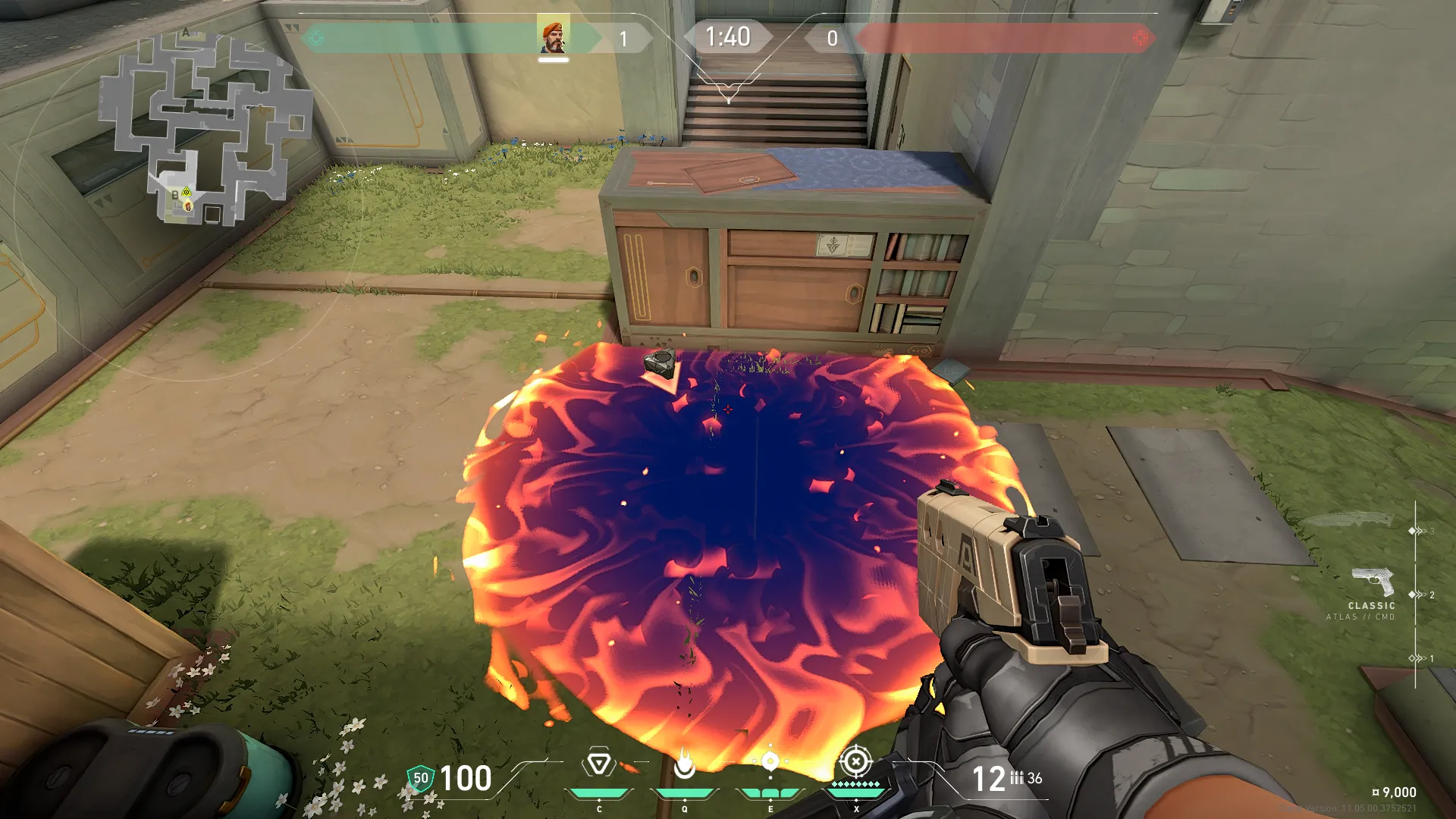 Brimstone Incendiary on Abyss Attack Site B — step 3 of 3: Result