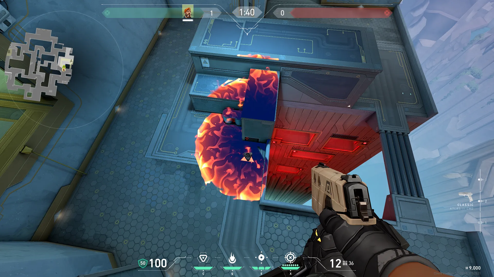 Brimstone Incendiary on Abyss Attack Site A — step 3 of 3: Result