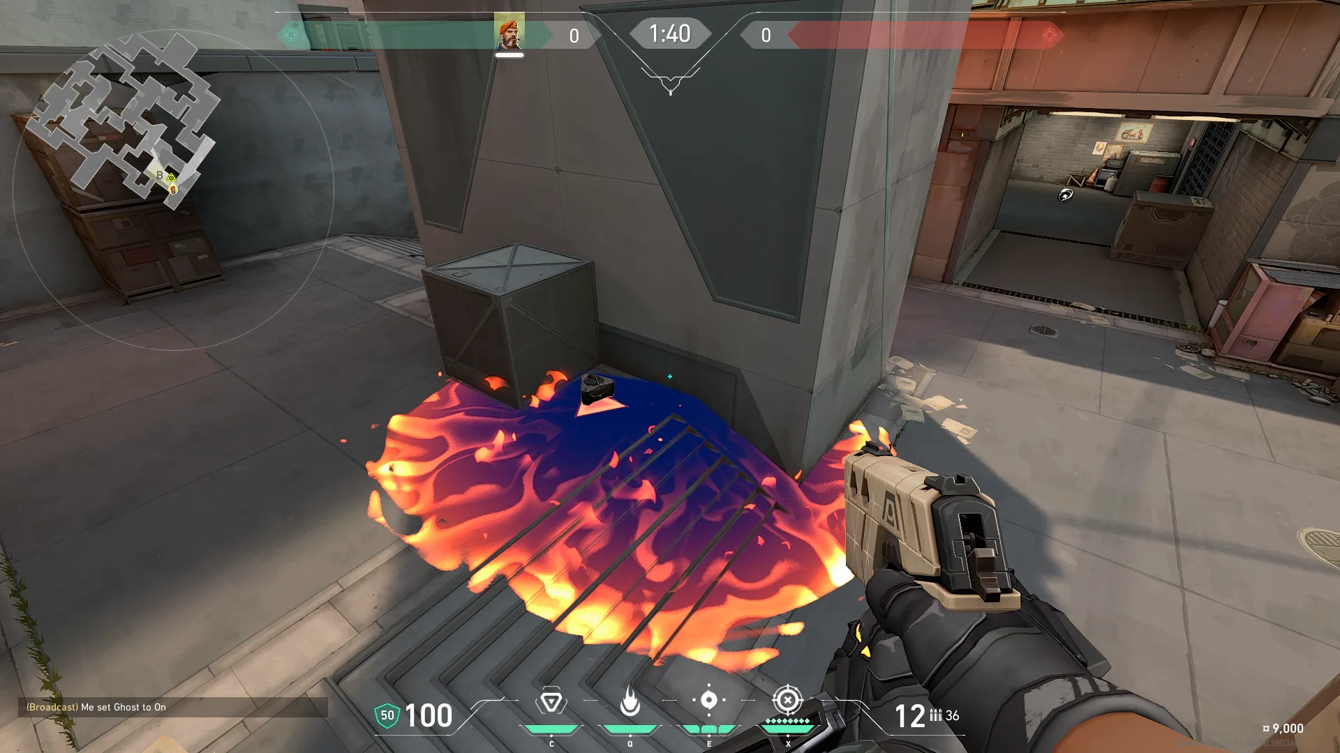 Brimstone Incendiary on Split Defense Site B — step 3 of 3: Result