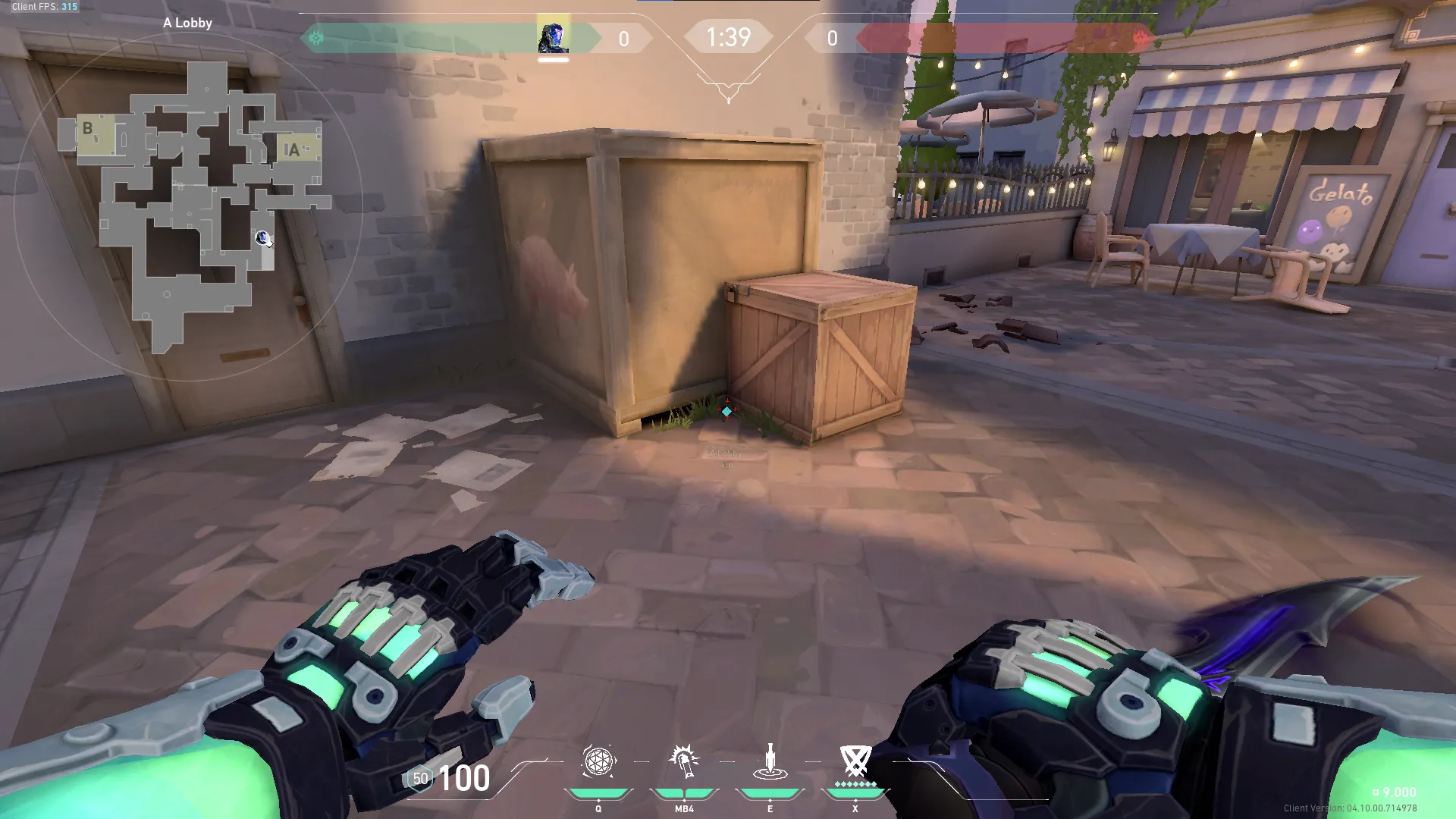 KAY/O Zero_Point on Ascent Attack Site A — step 1 of 3: Position — where to stand