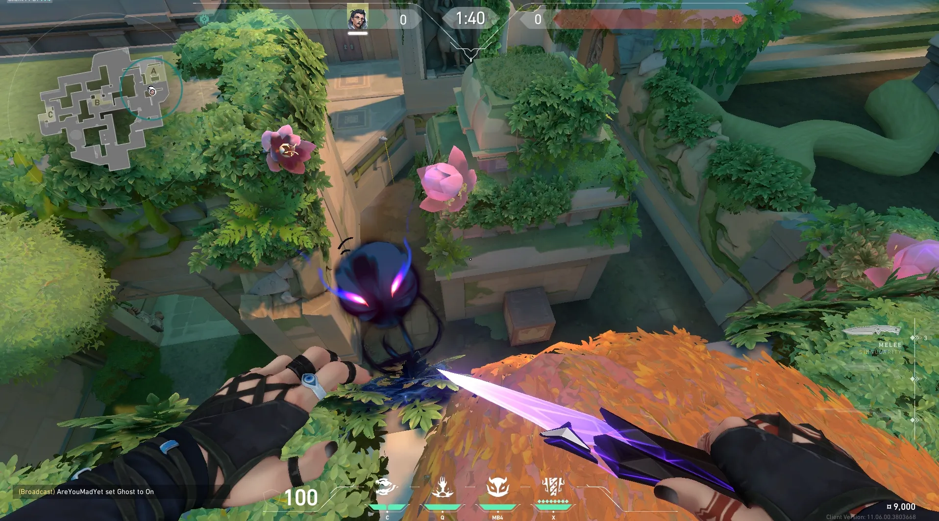 Fade Haunt on Lotus Attack Site A — step 5 of 5: Result