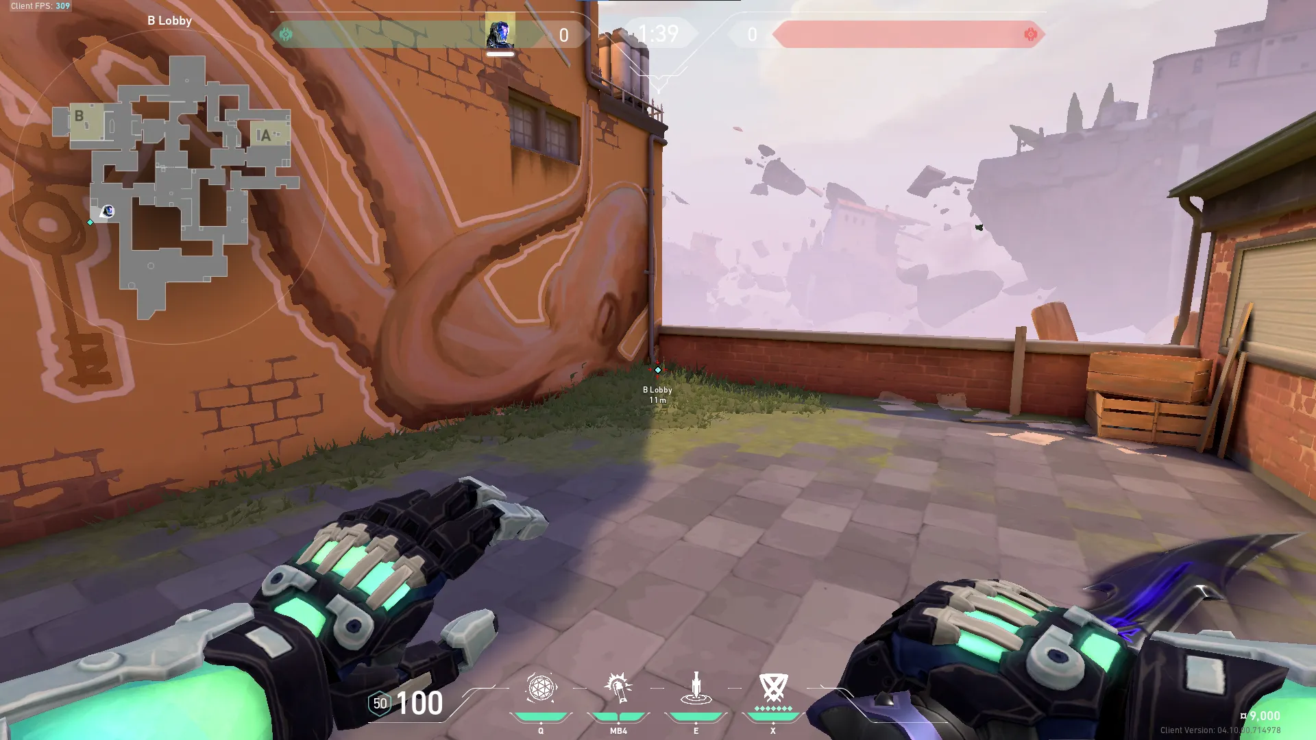 KAY/O Zero_Point on Ascent Attack Site A — step 1 of 3: Position — where to stand