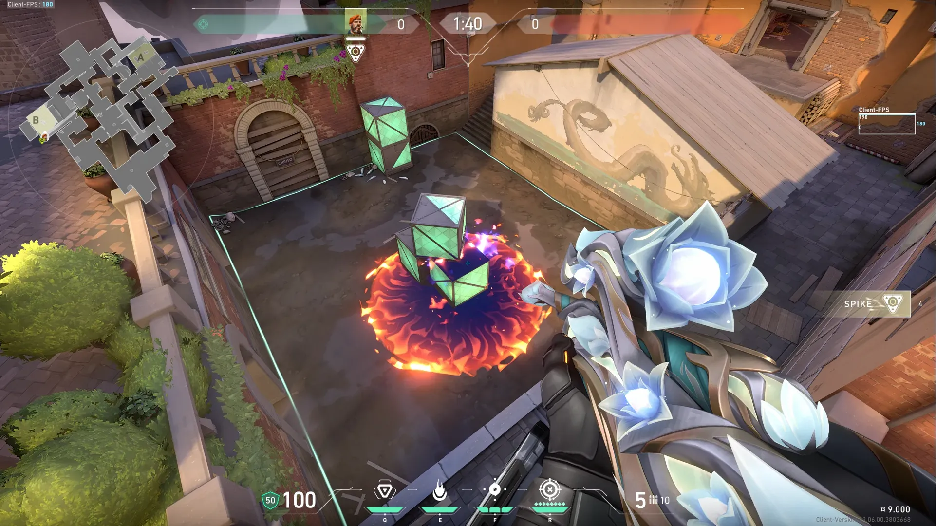 Brimstone Incendiary on Ascent Attack Site B — step 4 of 4: Result