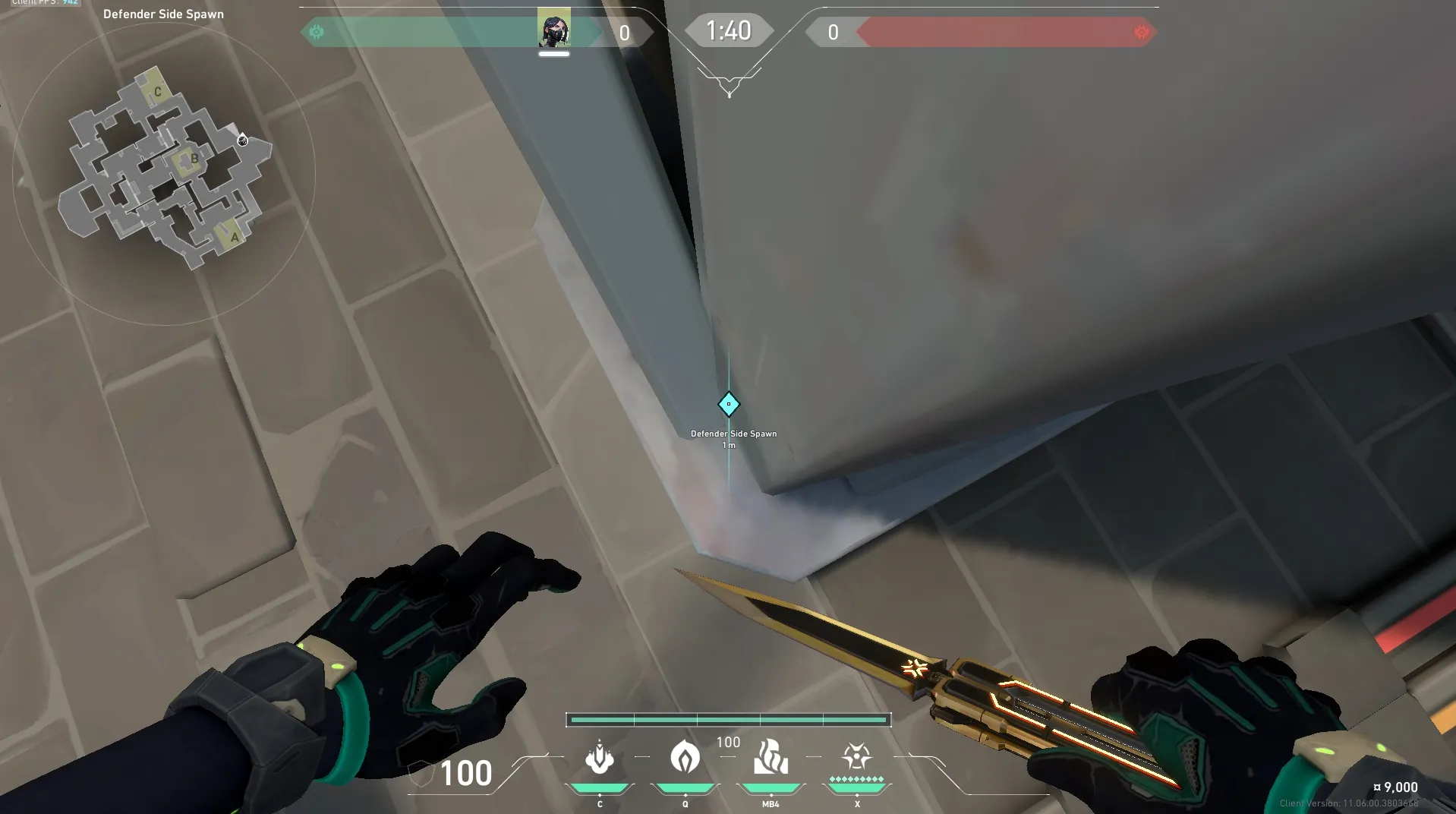 Viper Poison Cloud on Haven Defense Site A — step 2 of 5: Aim — line up the shot