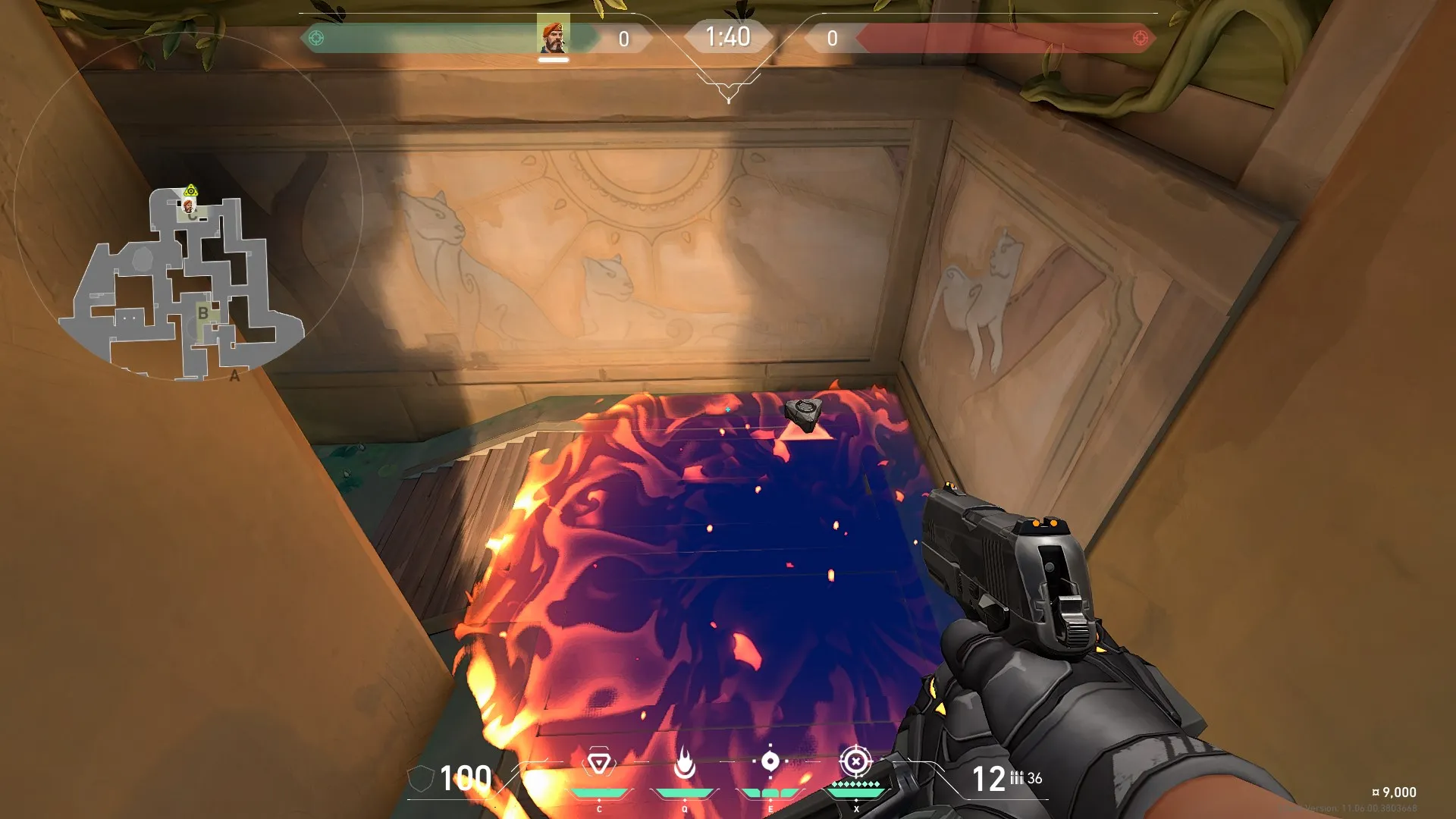 Brimstone Incendiary on Lotus Attack Site C — step 3 of 3: Result