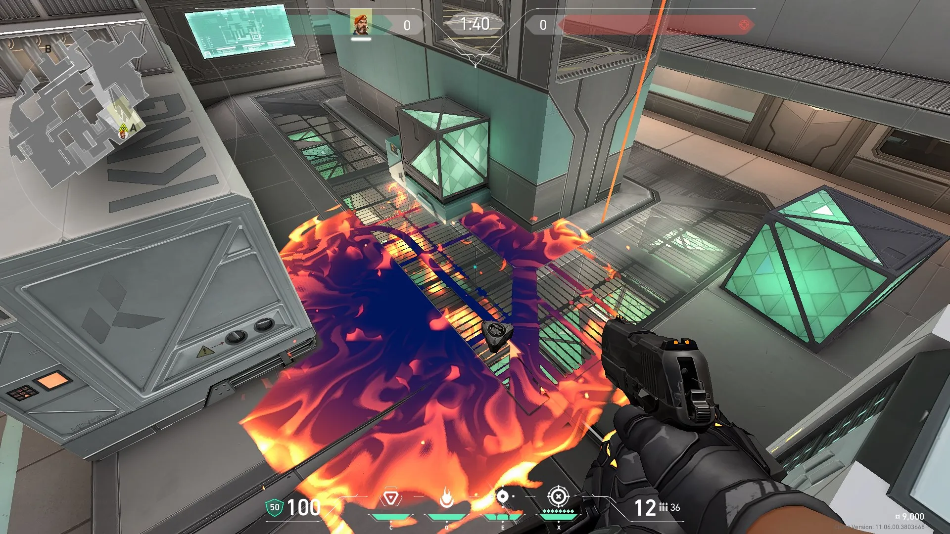 Brimstone Incendiary on Icebox Defense Site A — step 3 of 3: Result