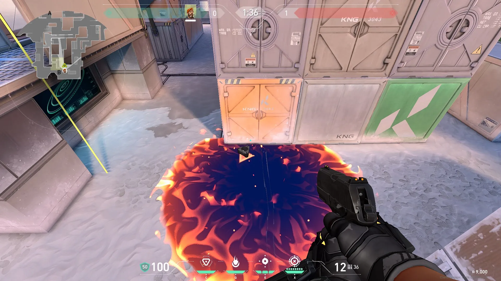 Brimstone Incendiary on Icebox Attack Site B — step 3 of 3: Result