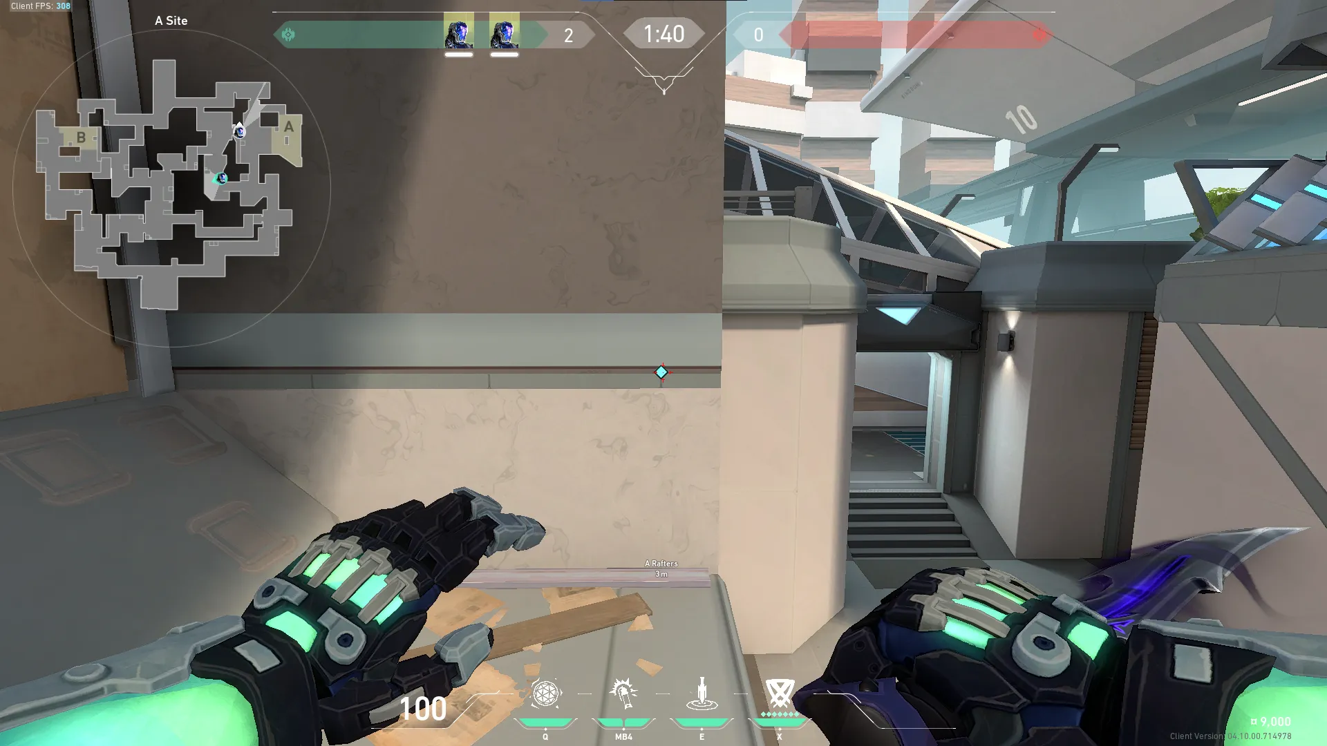 KAY/O Zero_Point on Split Defense Site A — step 1 of 3: Position — where to stand