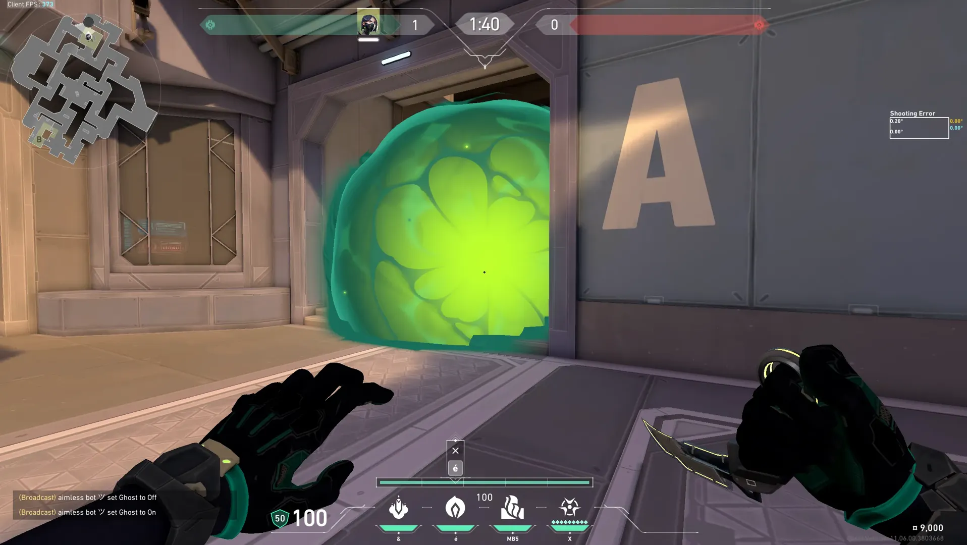 Viper Poison Cloud on Sunset Defense Site A — step 3 of 3: Result