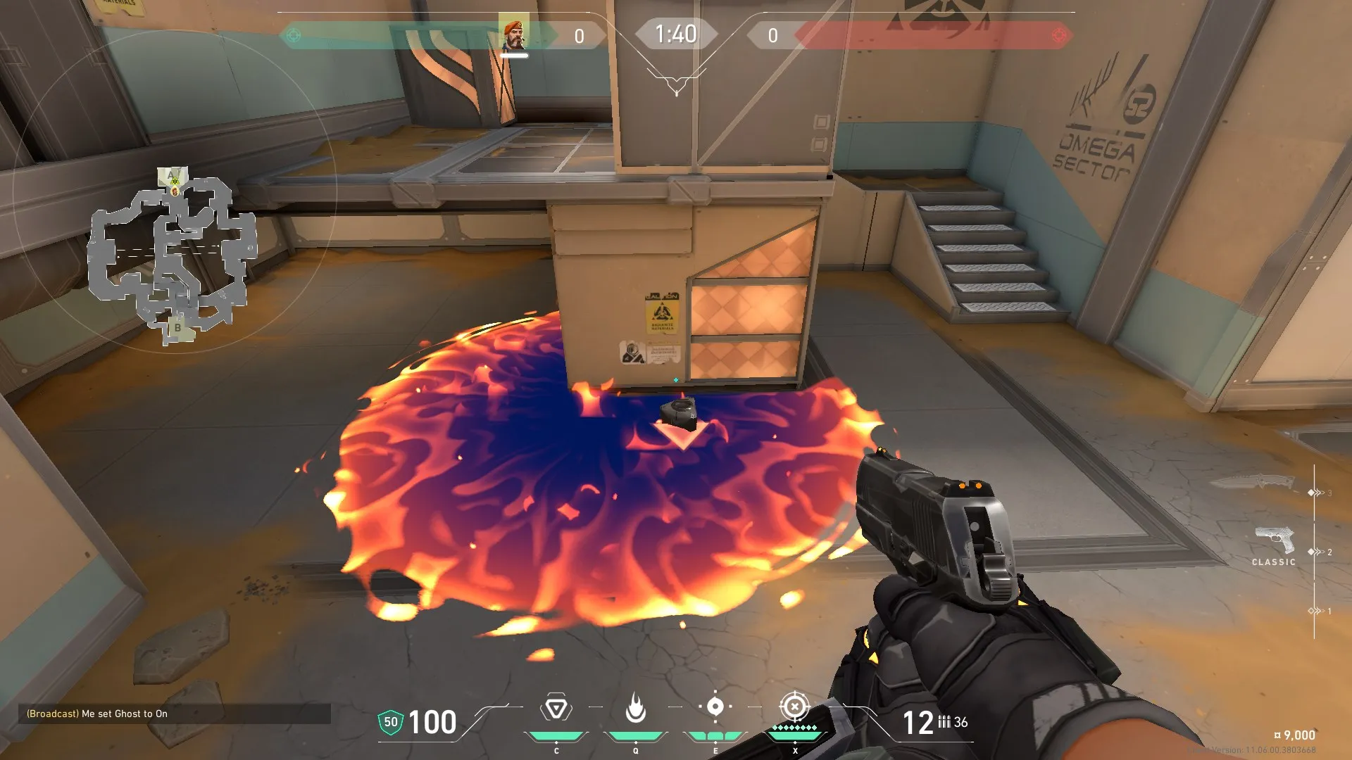 Brimstone Incendiary on Fracture Attack Site A — step 3 of 3: Result
