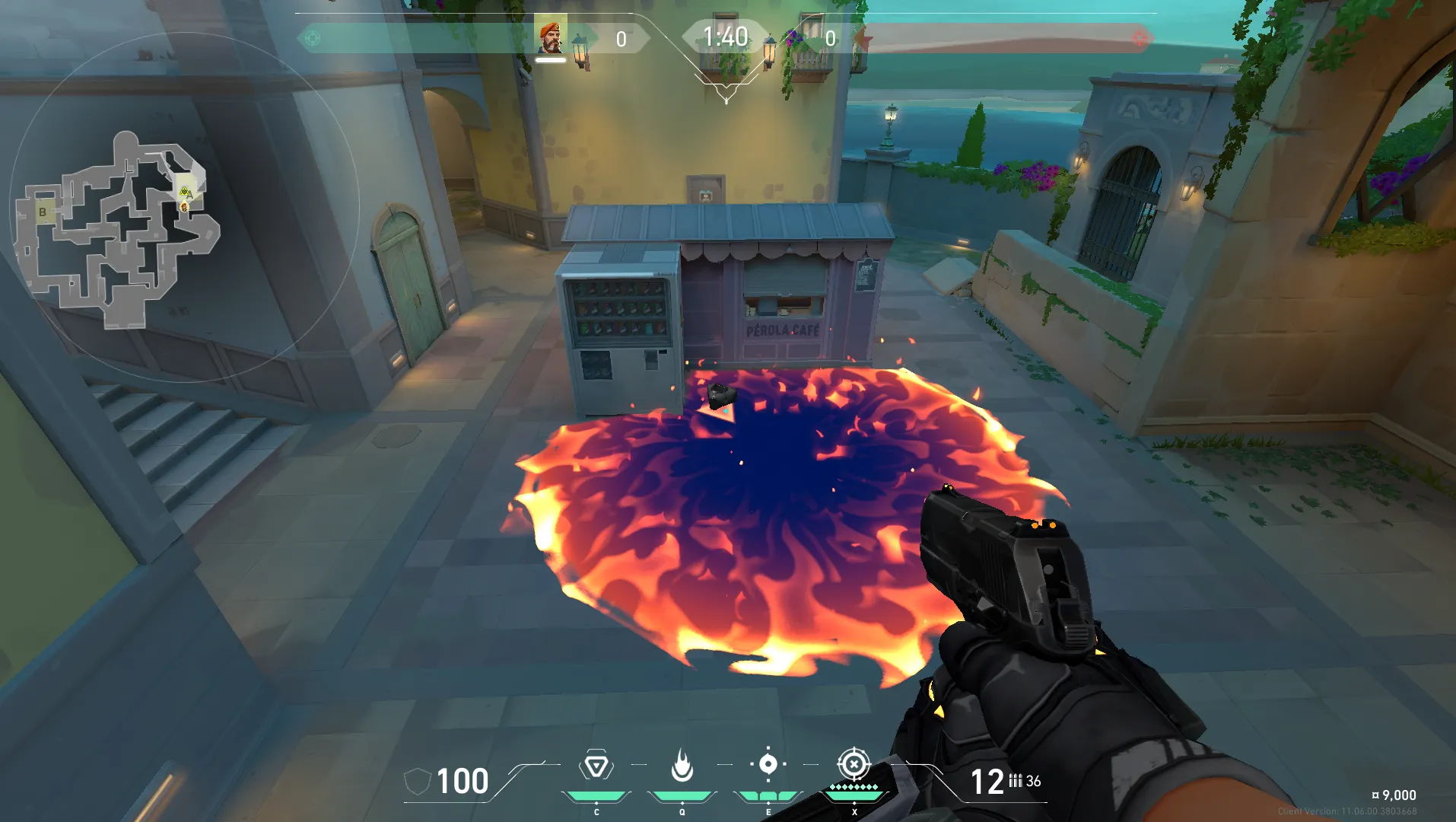 Brimstone Incendiary on Pearl Attack Site A — step 3 of 3: Result