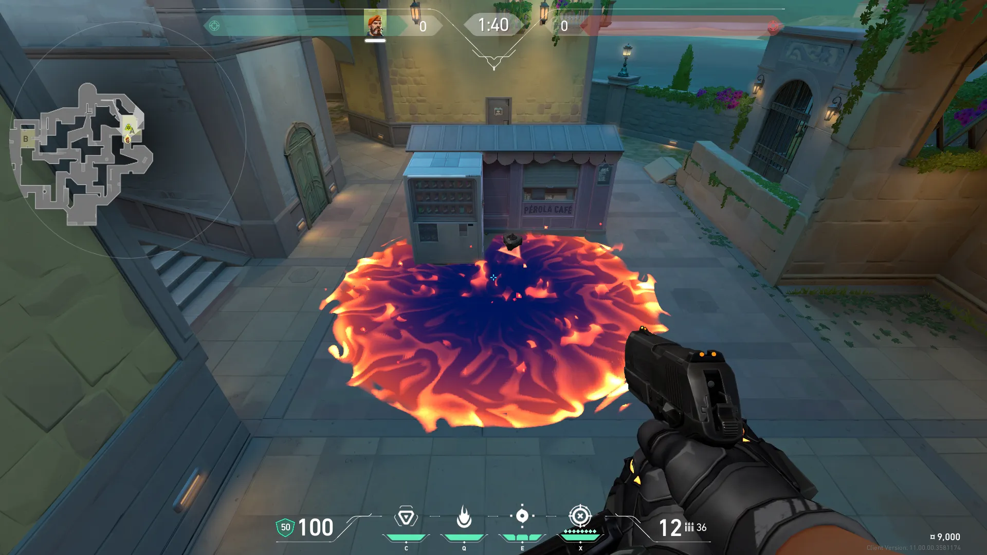 Brimstone Incendiary on Pearl Defense Site A — step 3 of 3: Result