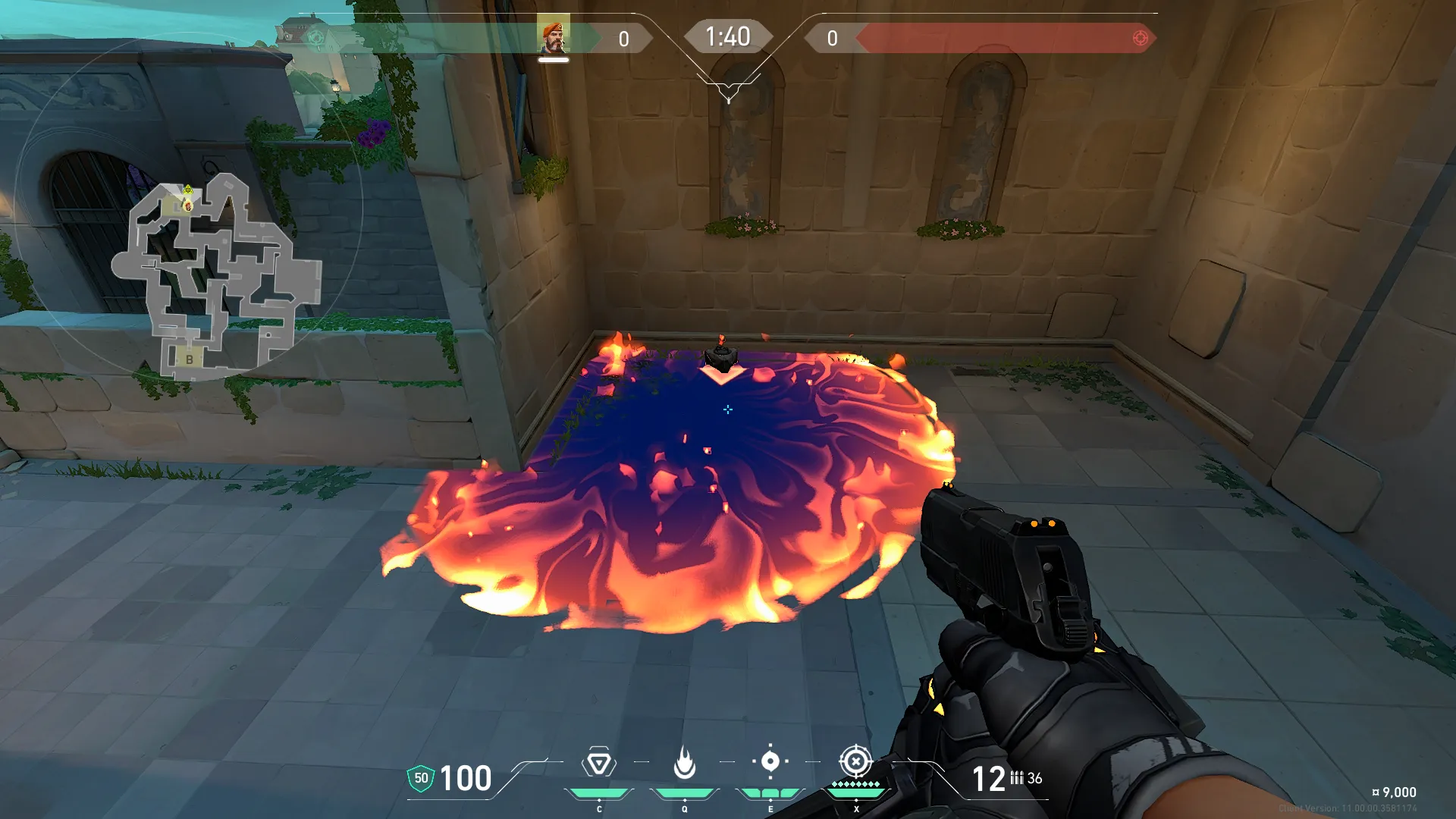 Brimstone Incendiary on Pearl Defense Site A — step 3 of 3: Result