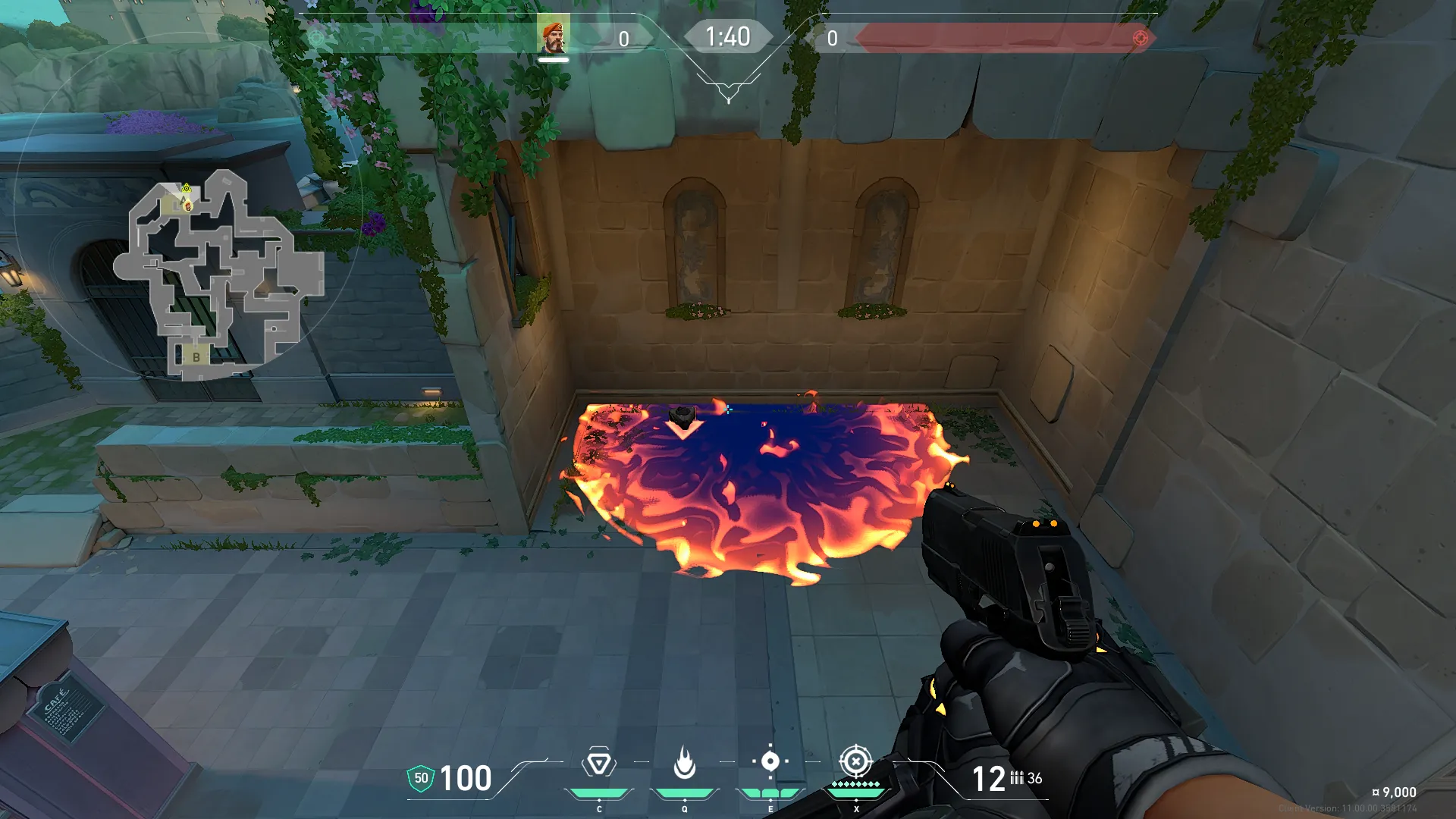 Brimstone Incendiary on Pearl Attack Site A — step 3 of 3: Result