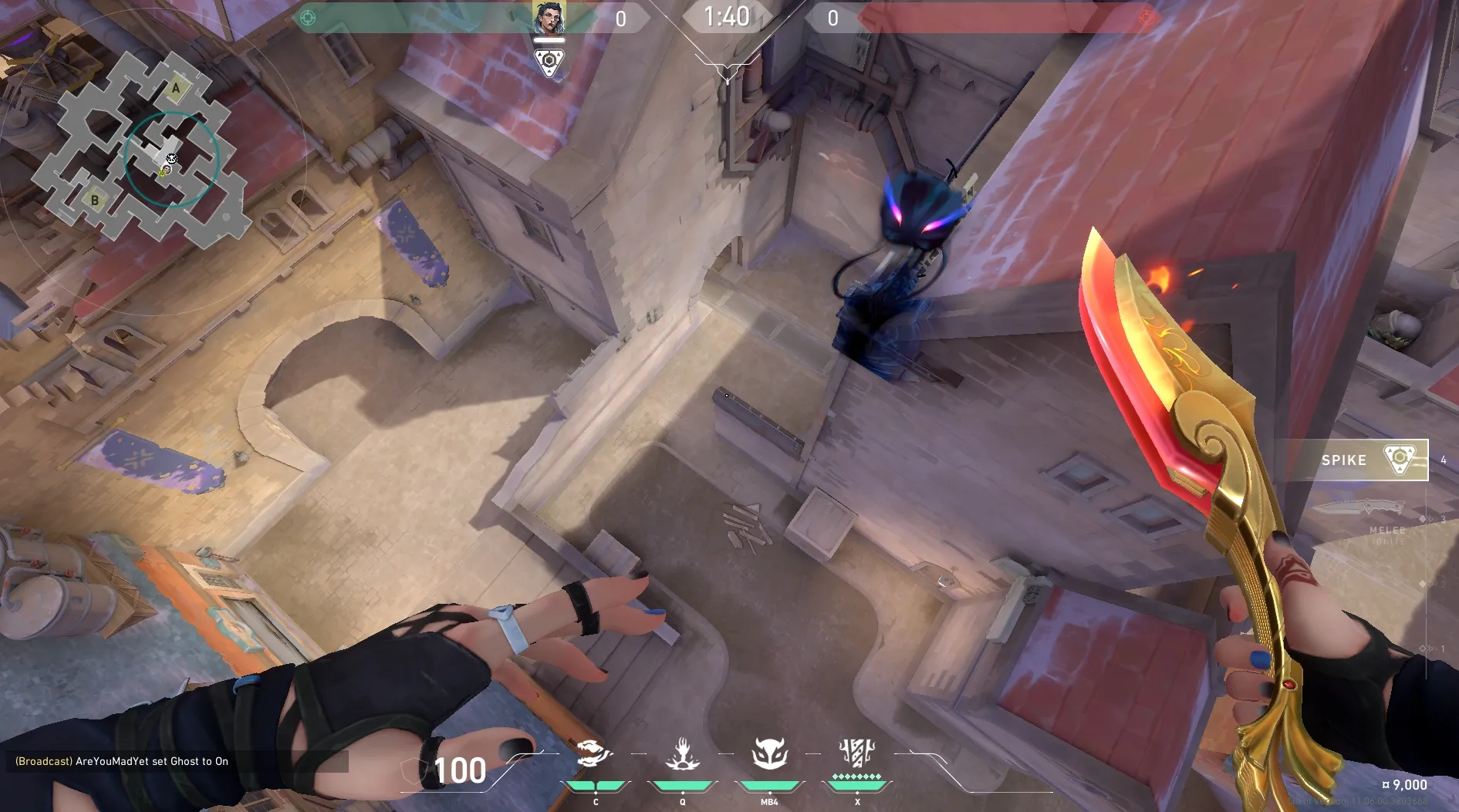 Fade Haunt on Corrode Attack Site A — step 5 of 5: Result