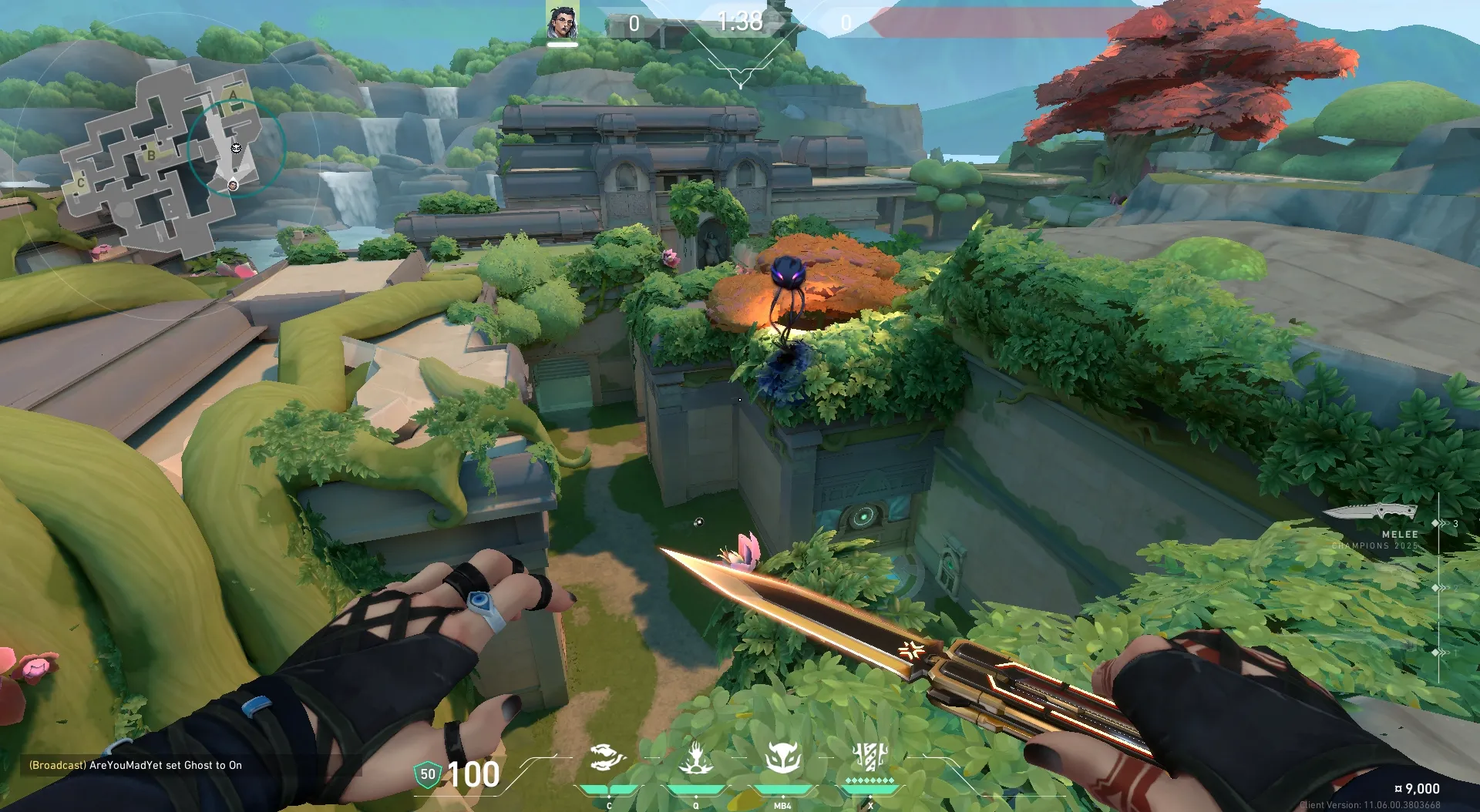 Fade Haunt on Lotus Attack Site A — step 4 of 4: Result